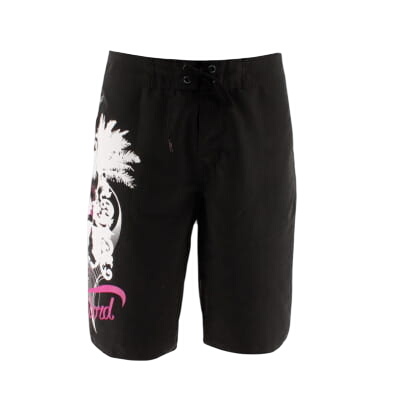 Short noir imprim - Taille 40 - Label Emmaus - Modalova