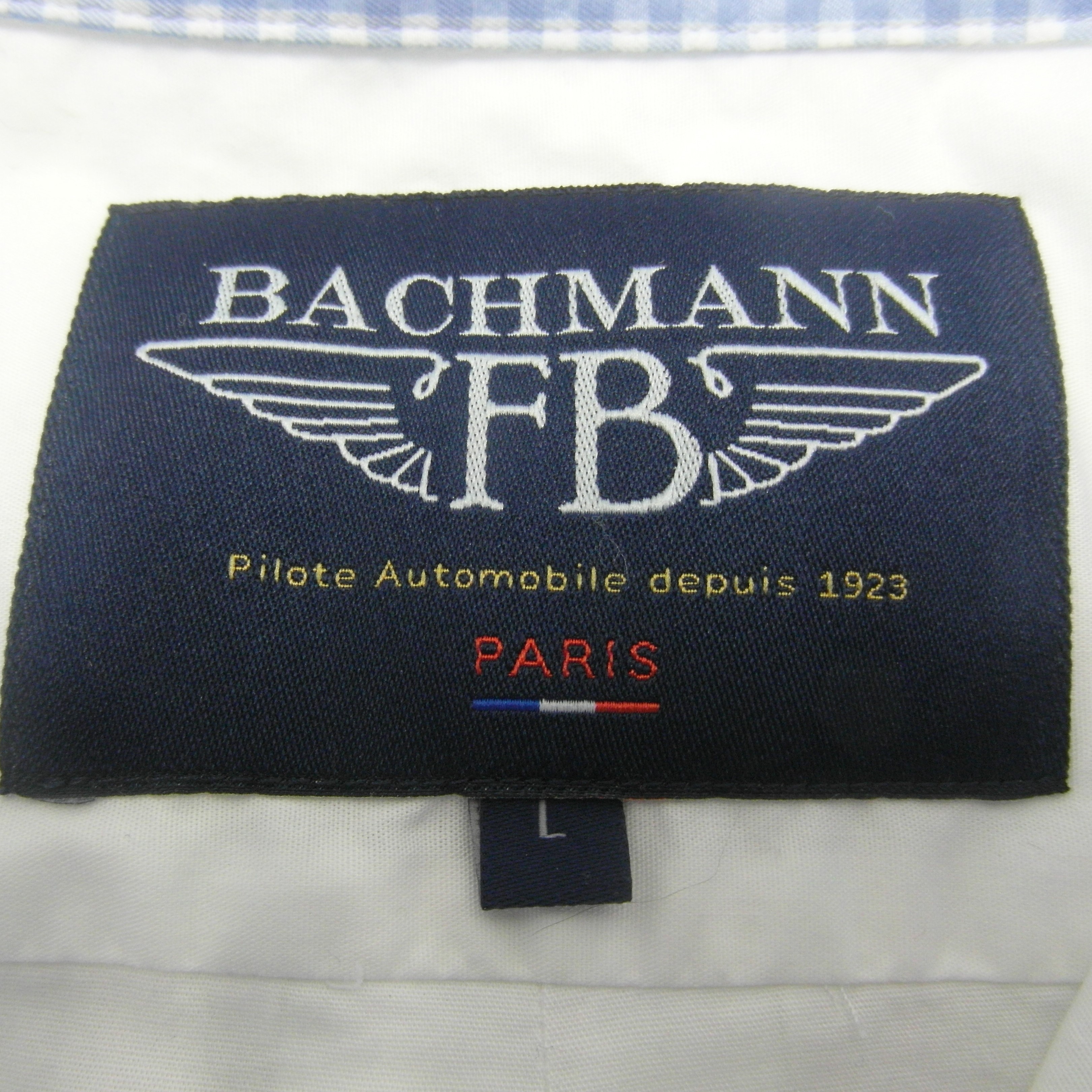 Chemise blanche Bachmann taille L - Photo 4