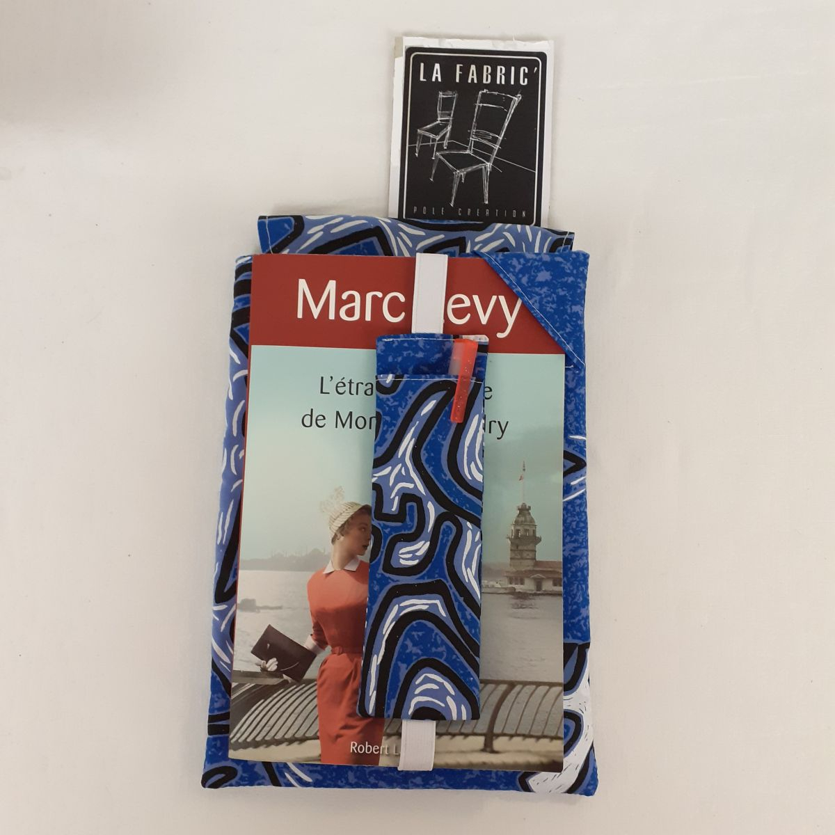 Ensemble lecture - Pochettes Grand livre et crayon - Marque page - Fait main Comme neuf - Vue 2 - 