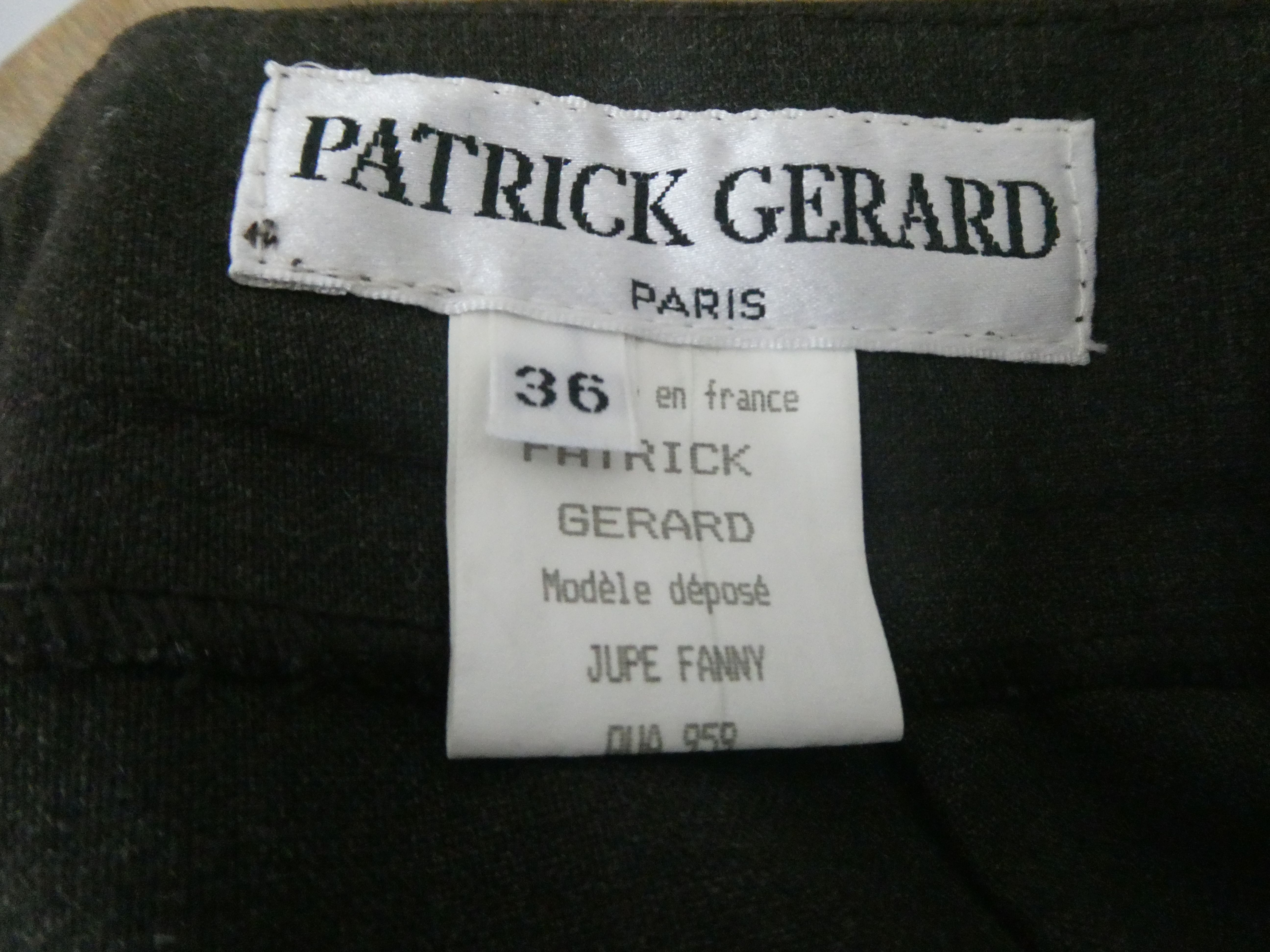 Patrick Gerard jupe courte coupe trapèze vintage - Taille 36/S - Photo 9