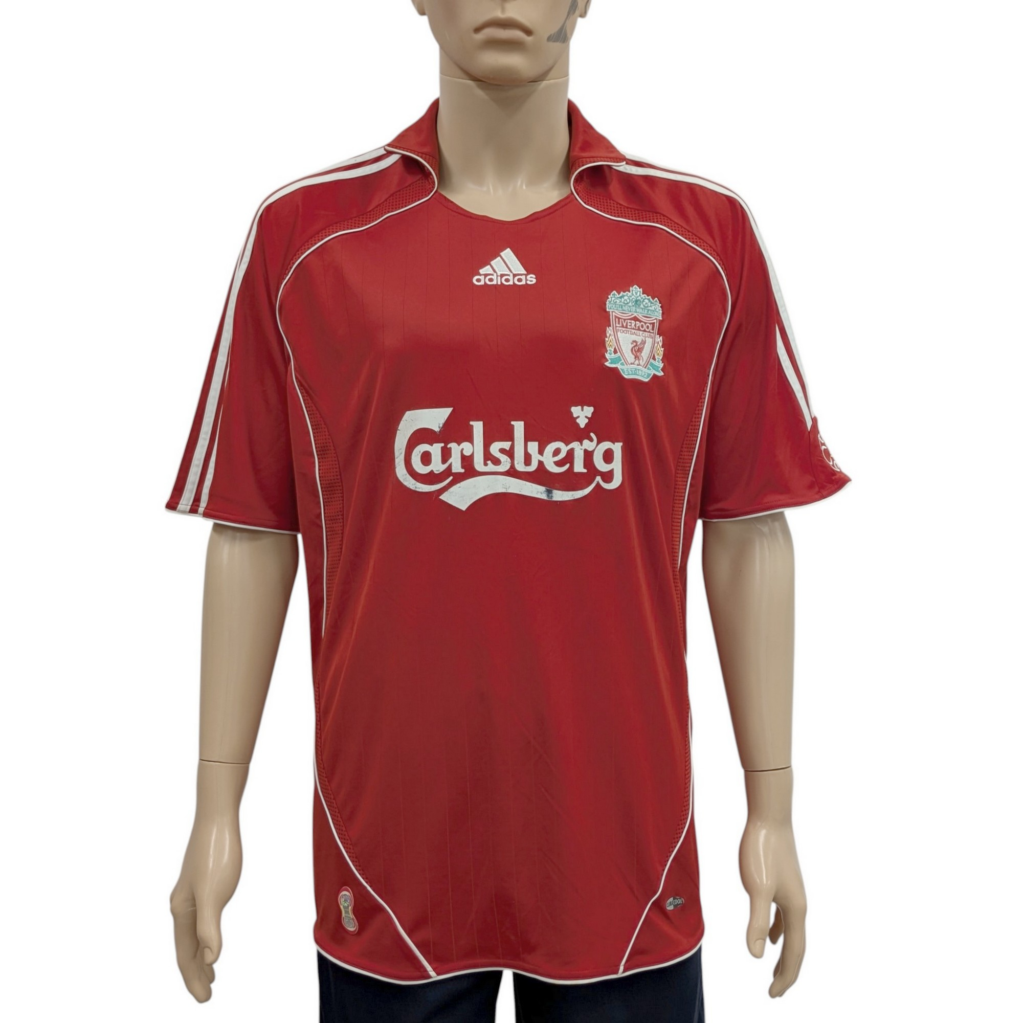 Maillot football Adidas T XL Vintage Liverpool Carlsberg 2006/2008 - Photo 0