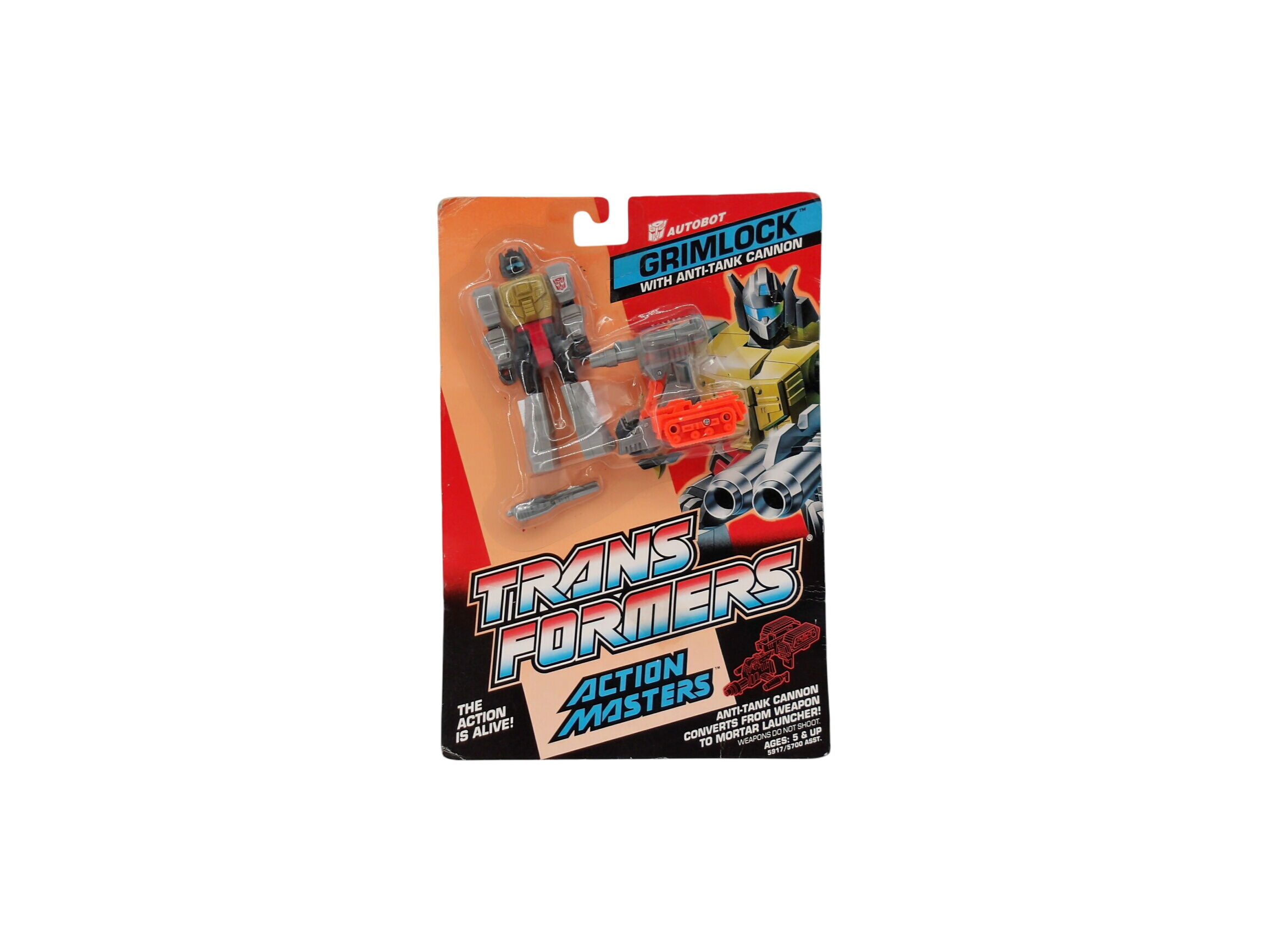 Figurine - Transformers - G1 Action Masters Grimlock  -  reconditionné disponible sur Label Emmaüs