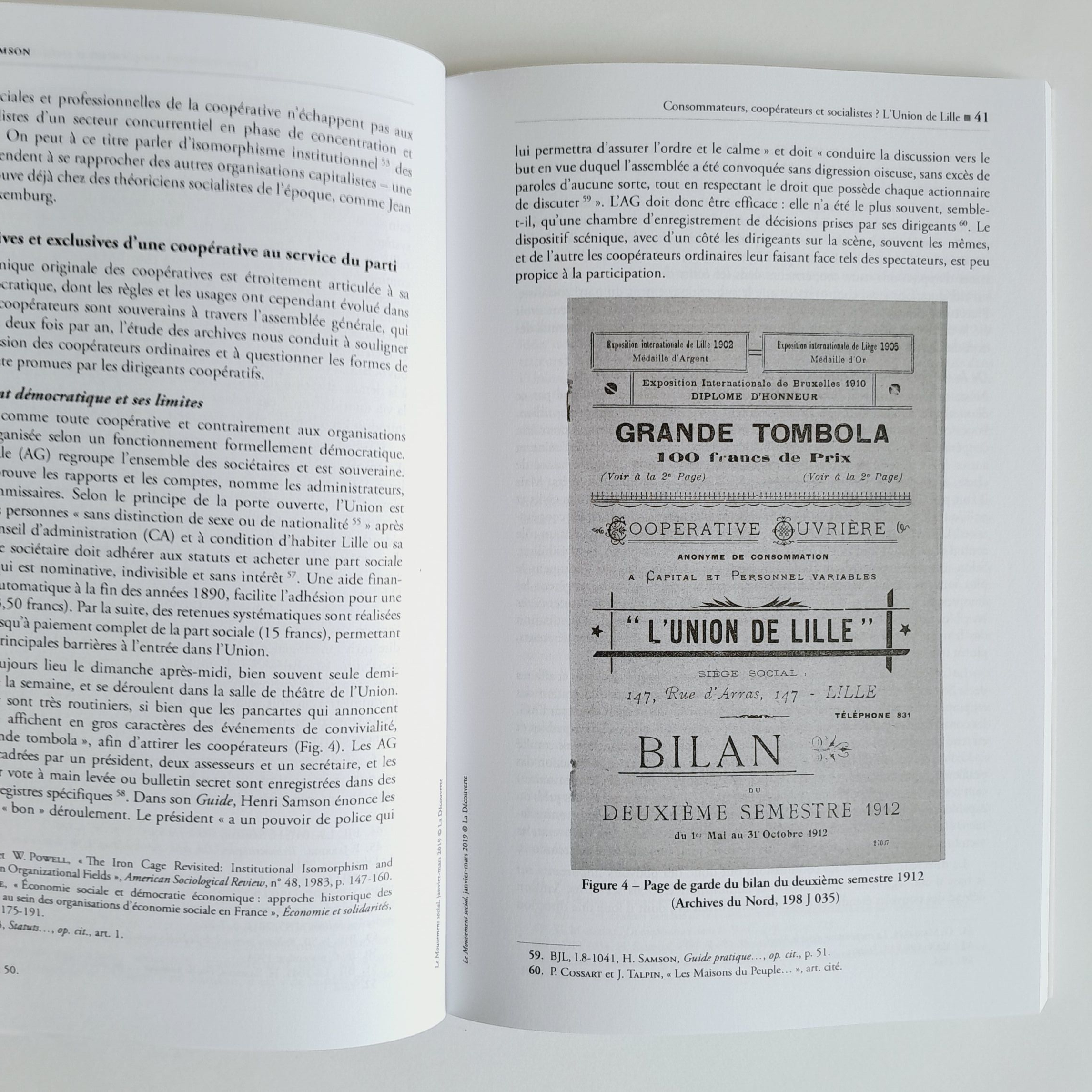 Le mouvement social, Janvier - Mars 2019, N° 266 - Photo 1