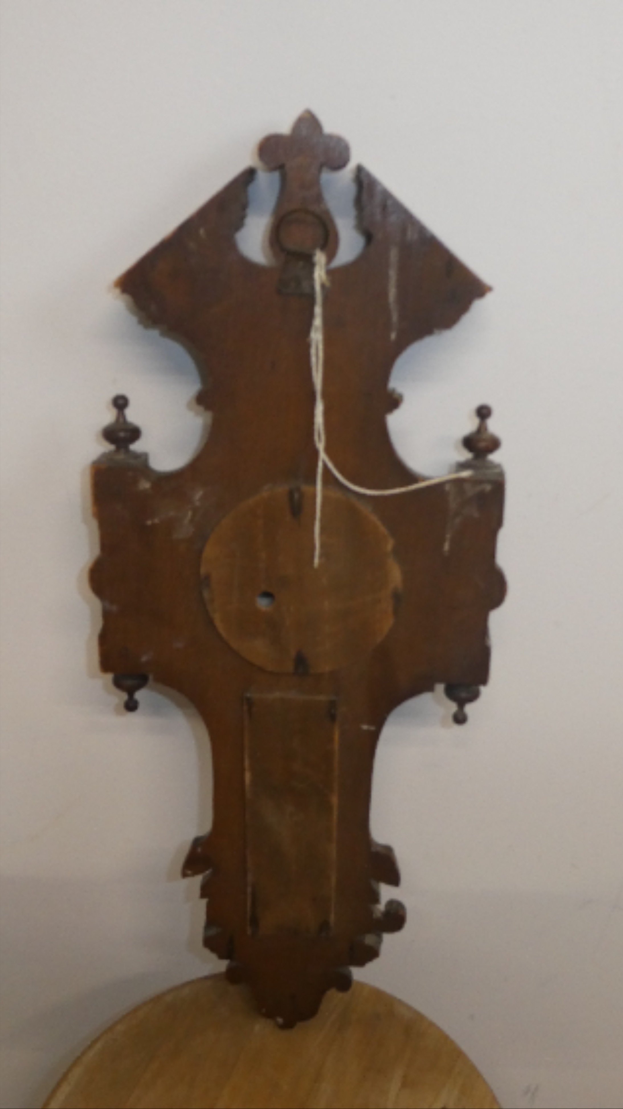 Ancien Baromètre en bois - Photo 2