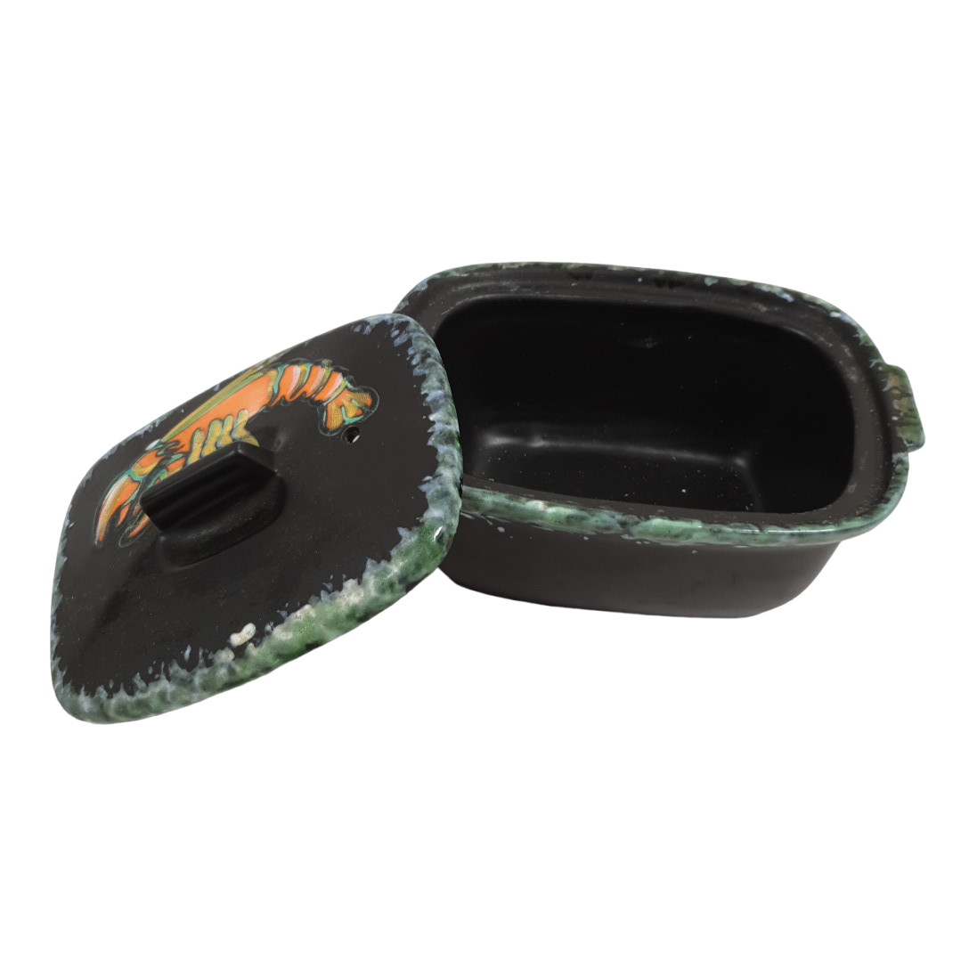 Cocotte Römertopf CULINARIO 3L Noir - Pour Four, Cuisson Vapeur Et Rôtissage - Pour 4 Personnes