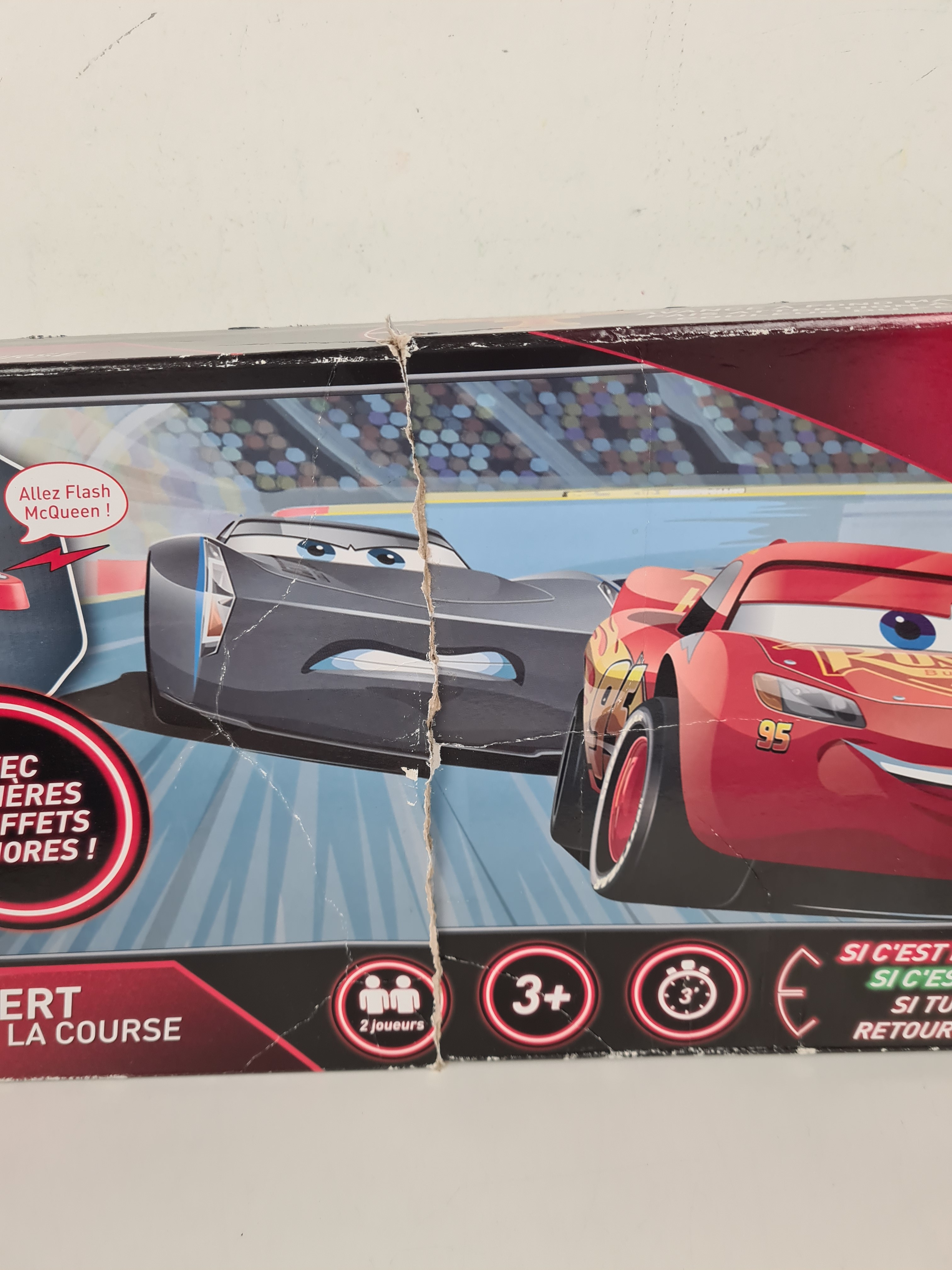 Circuit - Cars jeu "feu rouge , feu ver" - Disney Pixar -3ans+ Bon état - Vue 8 - 