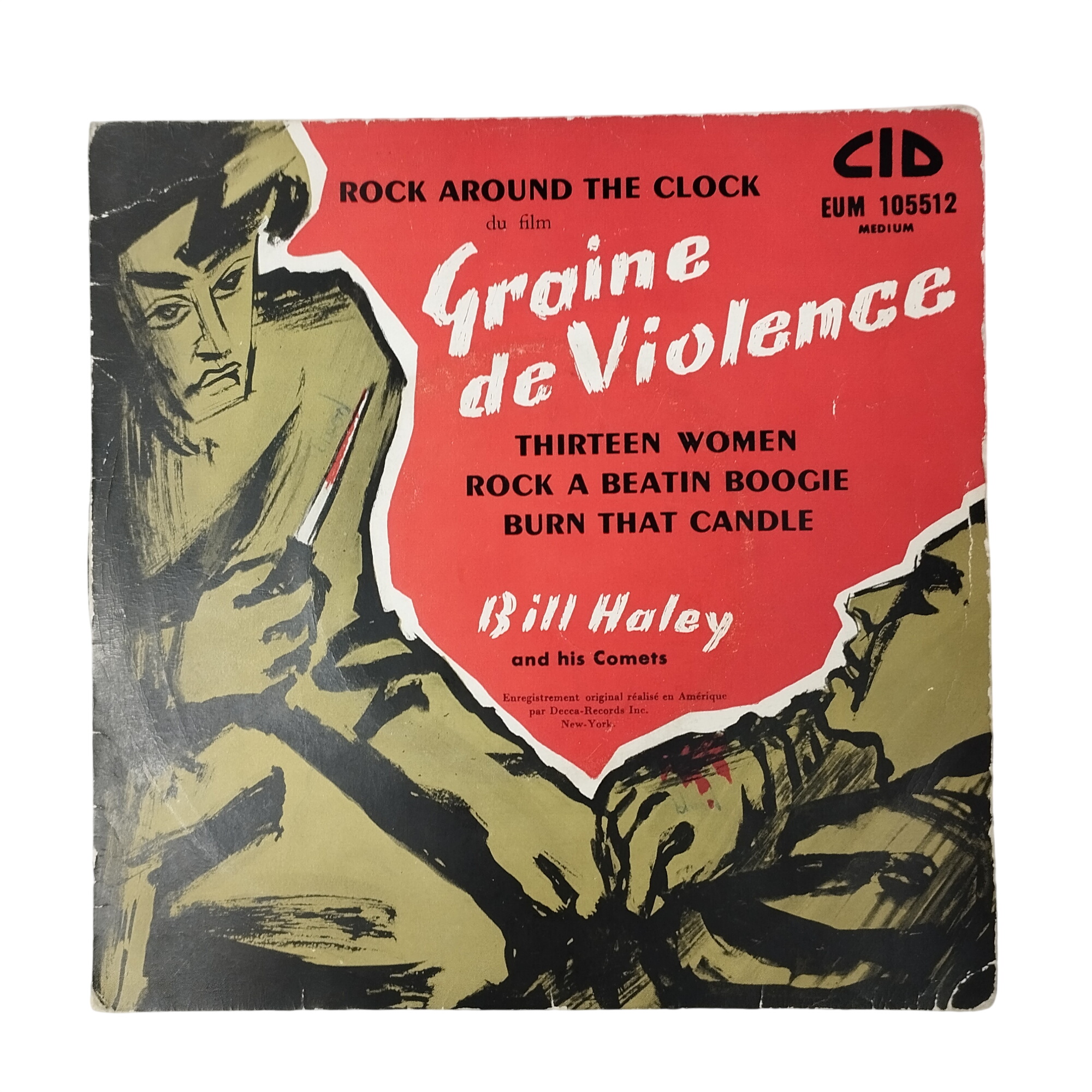 Acheter Disque vinyle 45 tours rare et ancien : Graine de Violence bande originale (1955) - 20,00 € Disque vinyle 45 tours rare et ancien : Graine de Violence bande originale (1955) - reconditionné disponible sur Label Emmaüs
