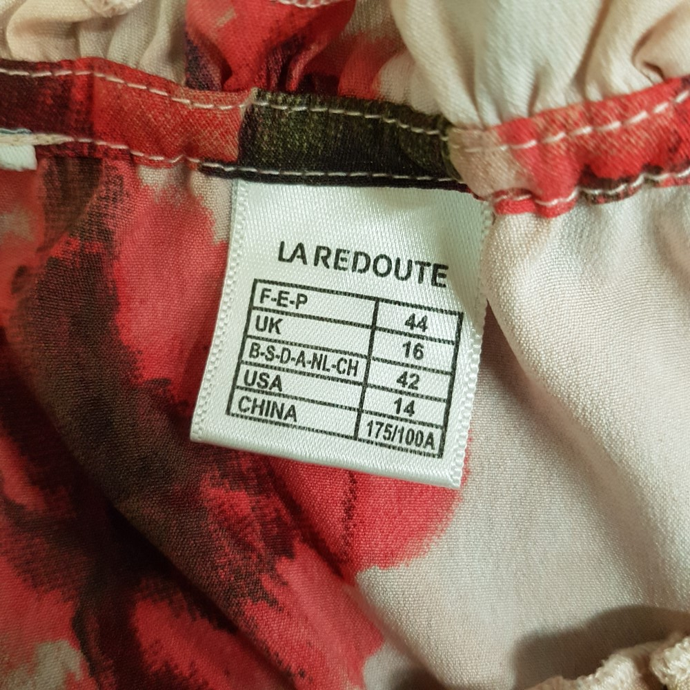 Top à bretelles rose à fleurs - LA REDOUTE - Taille 44 - Photo 7