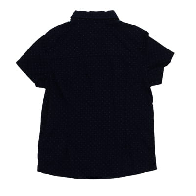 Chemise bleue foncée à pois - Garçon - Vertbaudet- Taille 3ans - Photo 1