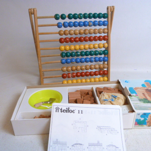 Jeux d'Eveil : Boulier - Jeu de construction Teifoc État correct - Vue 4 - 
