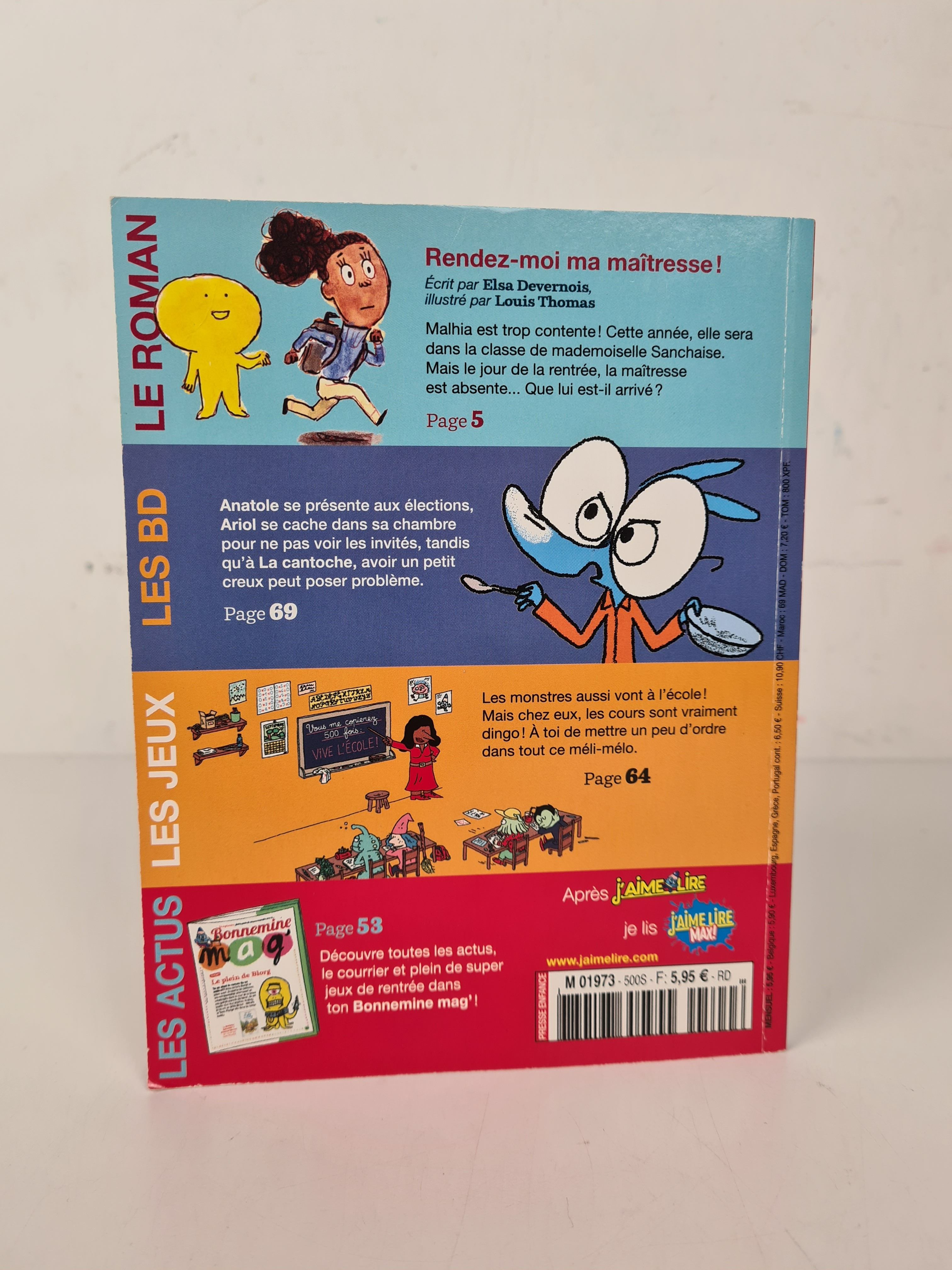 Livre d'enfant - J'aime lire Rendez Moi ma maitresse! N°500 - bayard - 7/10 ans - Photo 2