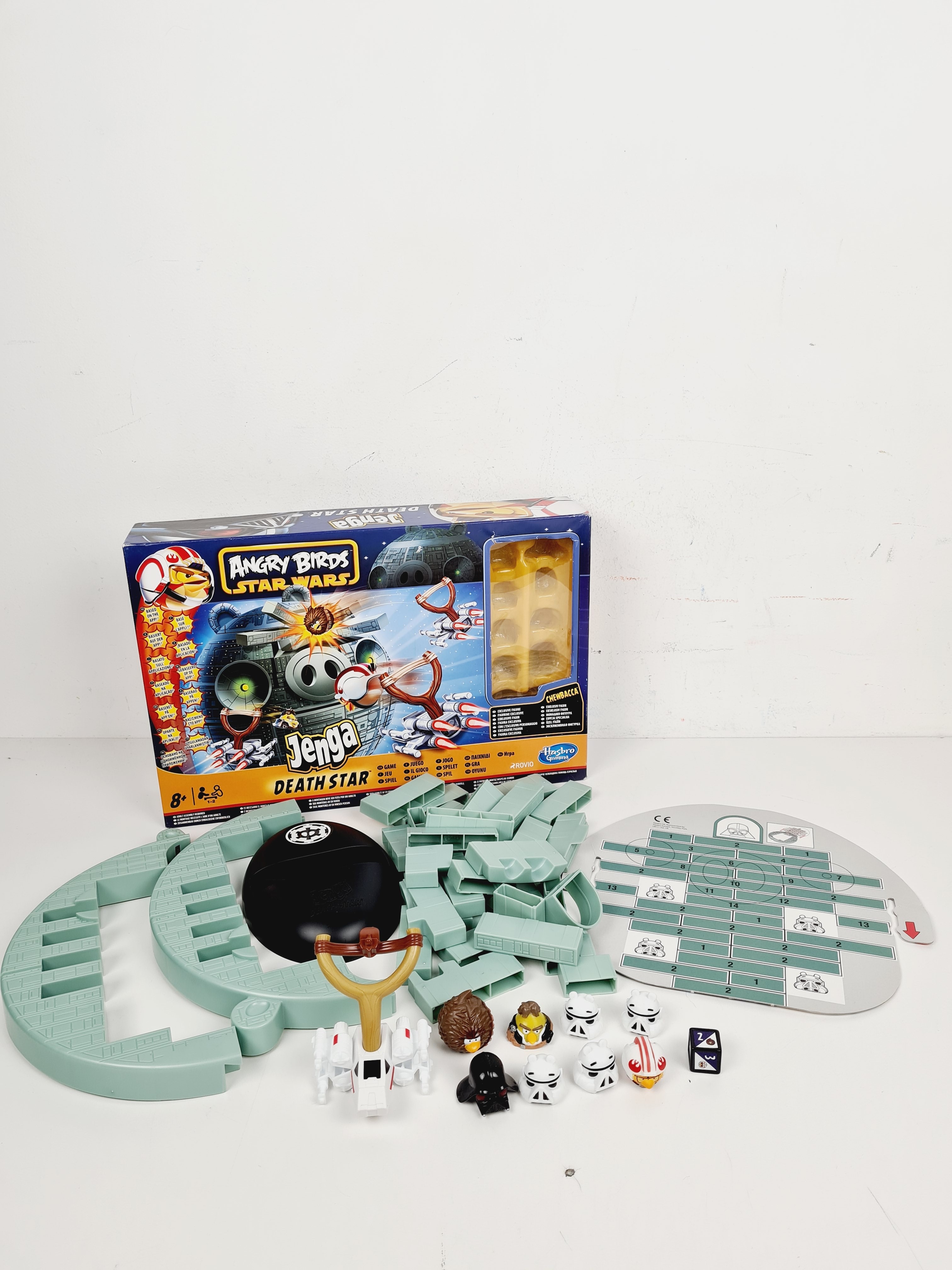 Jeu d'ambiance - Angry birds star wars - Jenga Death Star - Hasbro Gaming - Dès 8 ans  - Vue 3 - 