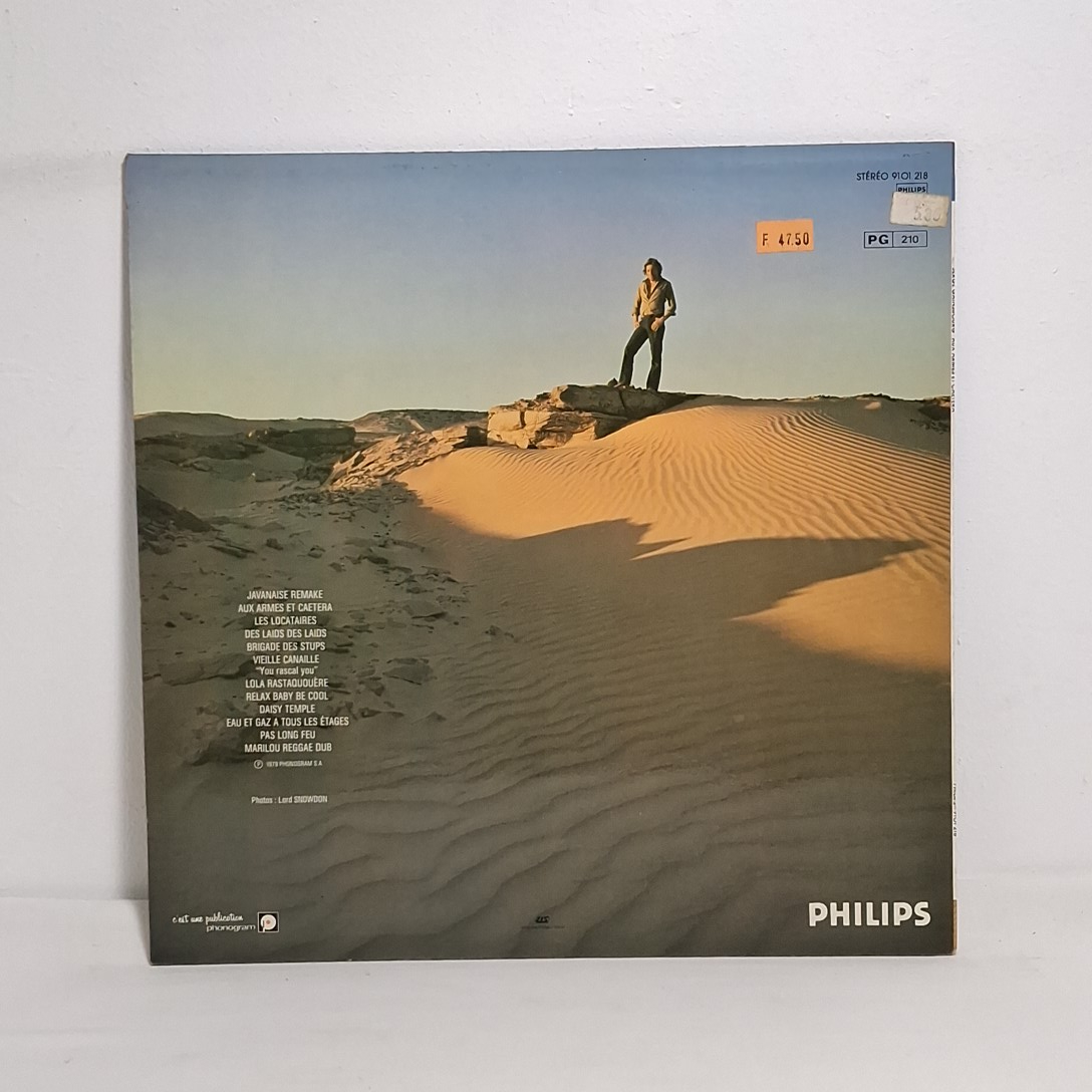 Album Gainsbourg " aux armes et caetera" en vinyle 33t État correct - Vue 3 - 