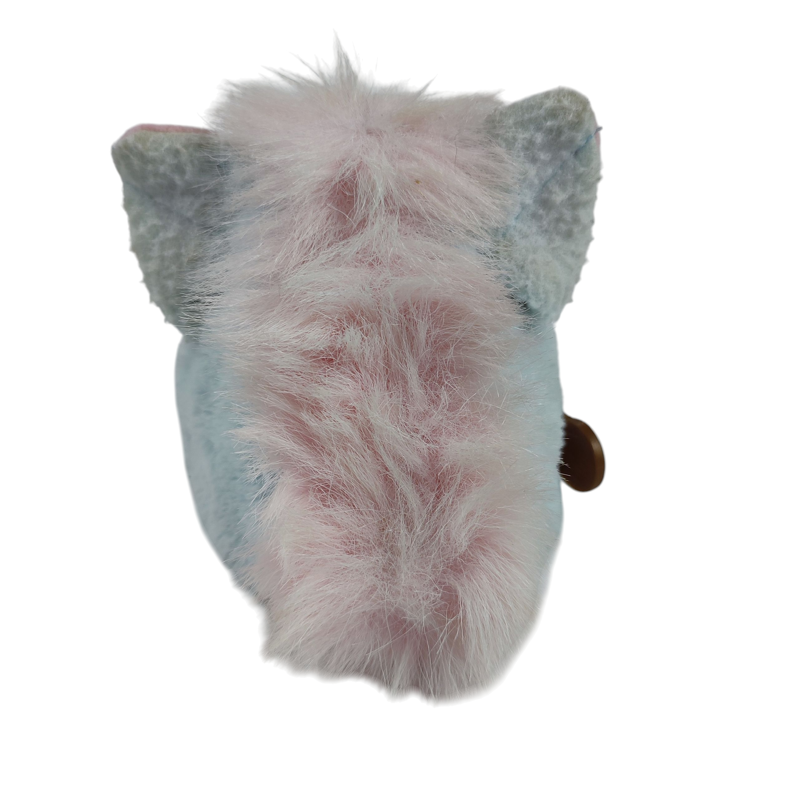 Furby Bébé Tiger Electronic 2000 - Rose/Blanc/Bleu - Occasion (état Moyen)