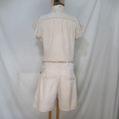 Voir photo 2 de RF221 - Combishort beige - G-Star - Taille S RF221 - Combishort beige - G-Star - Taille S Bon état - Vue 2 -