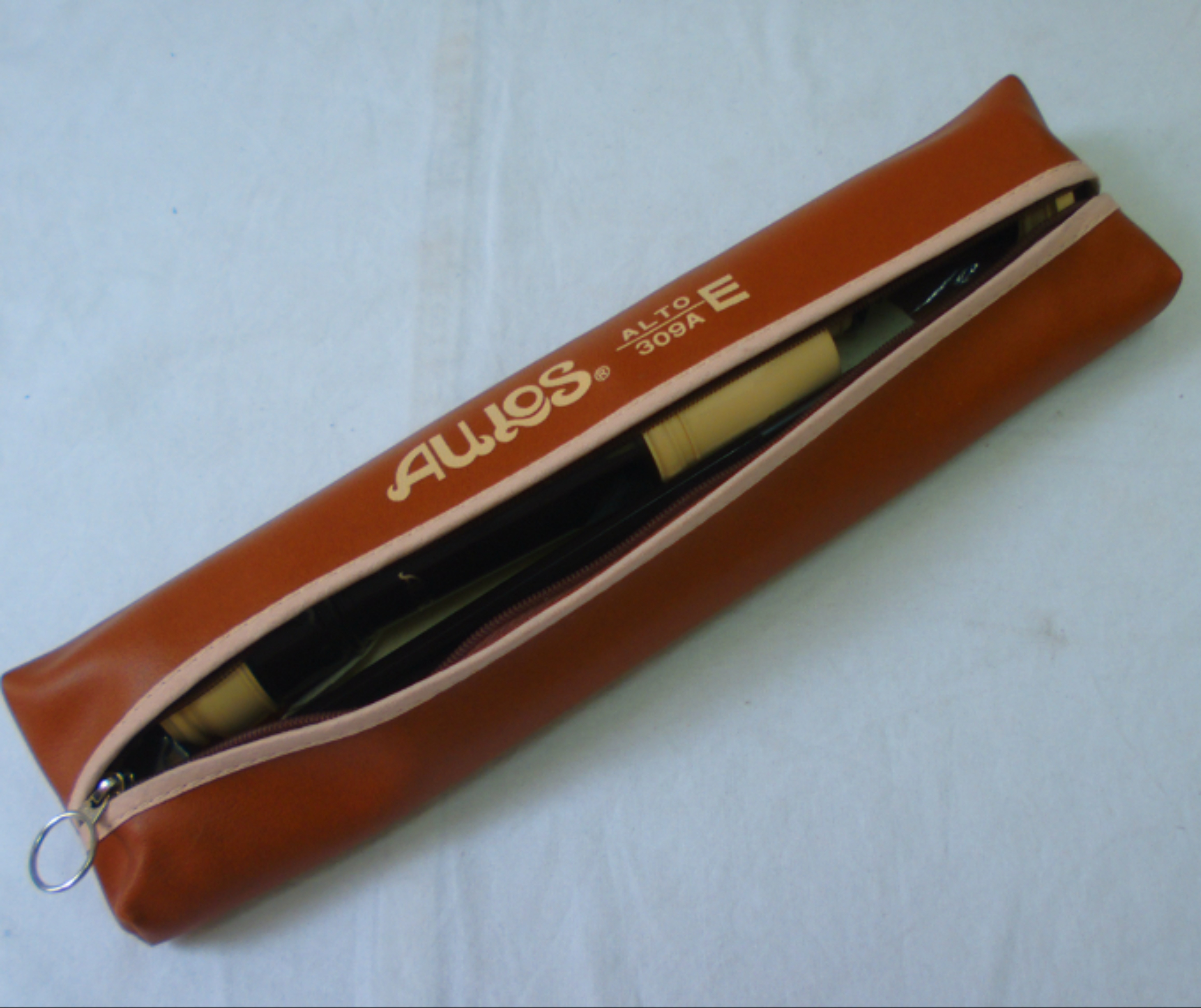 Flûte AULOS, ALTO 309A E, beige et marron foncé, 47.5 cm Très bon état - Vue 7 - 