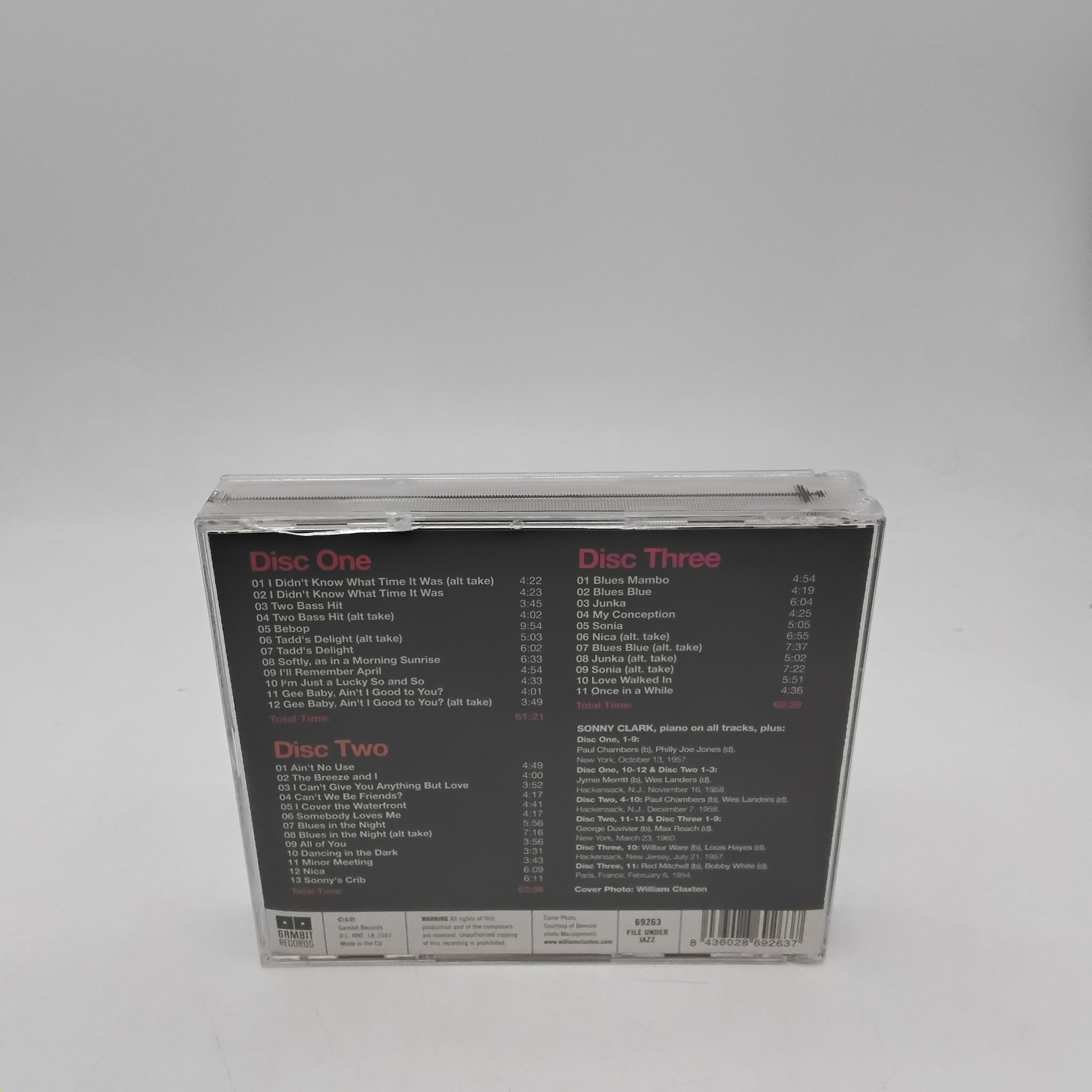 Voir photo 2 de Sonny Clarck trio - coffret cd Sonny Clarck trio - coffret cd Très bon état - Vue 2 -