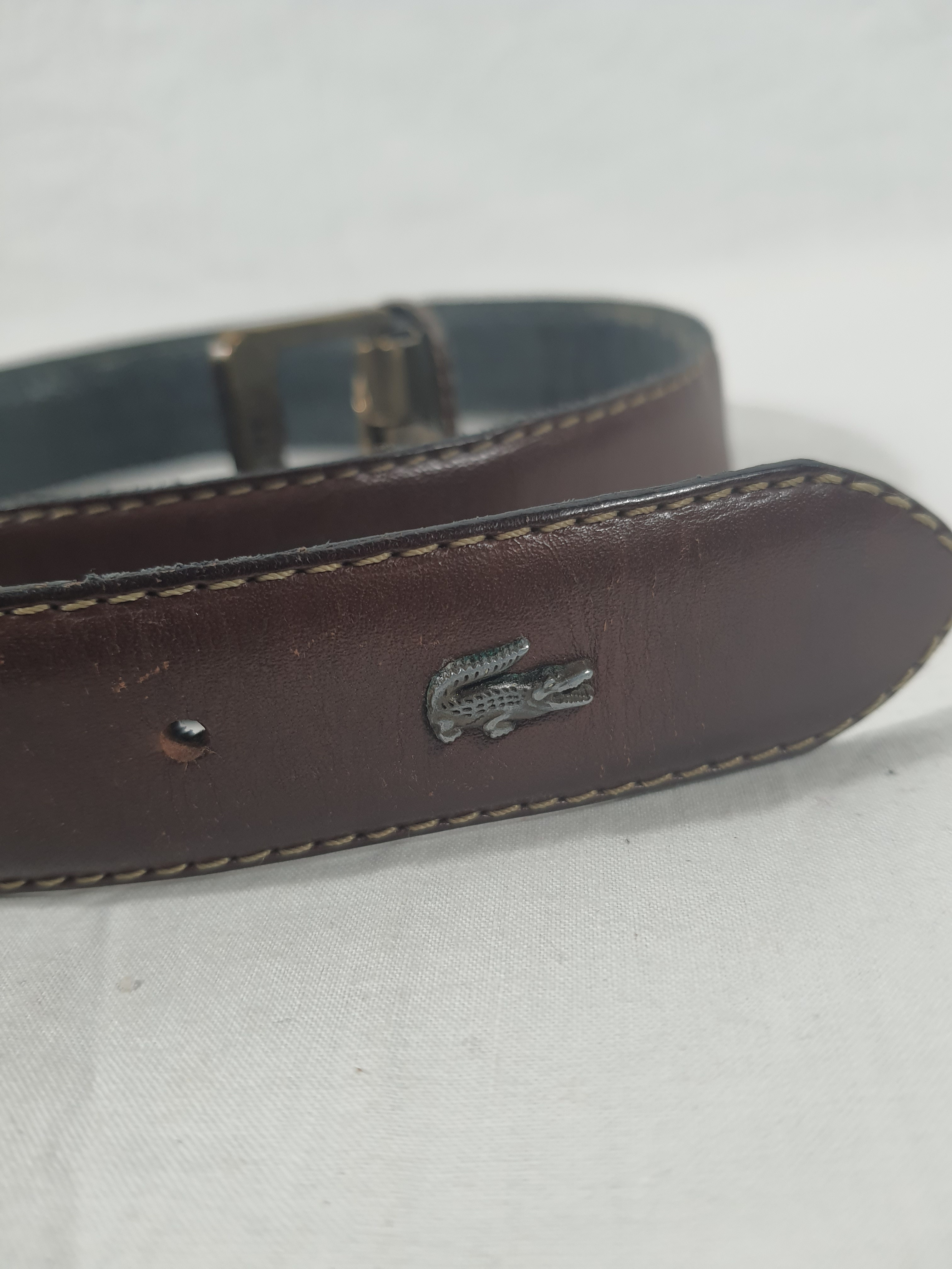 Ceinture en cuir Lacoste État correct - Vue 2 - 