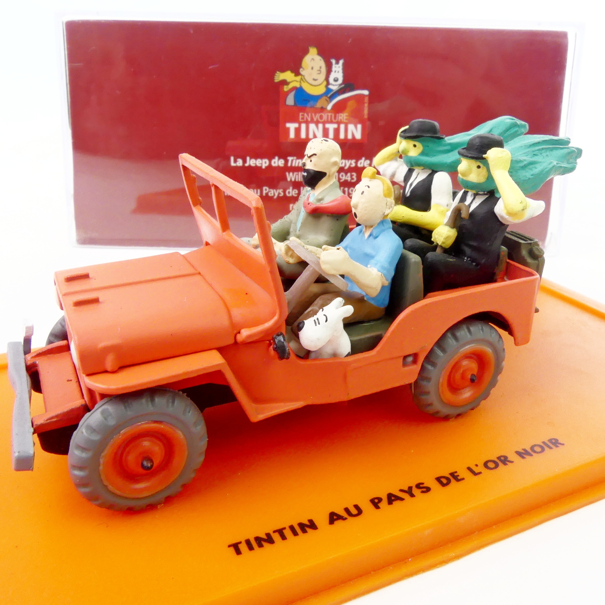 Voiture miniature collection Atlas : Tintin au Pays de l'Or Noir Très bon état - Vue 3 - 