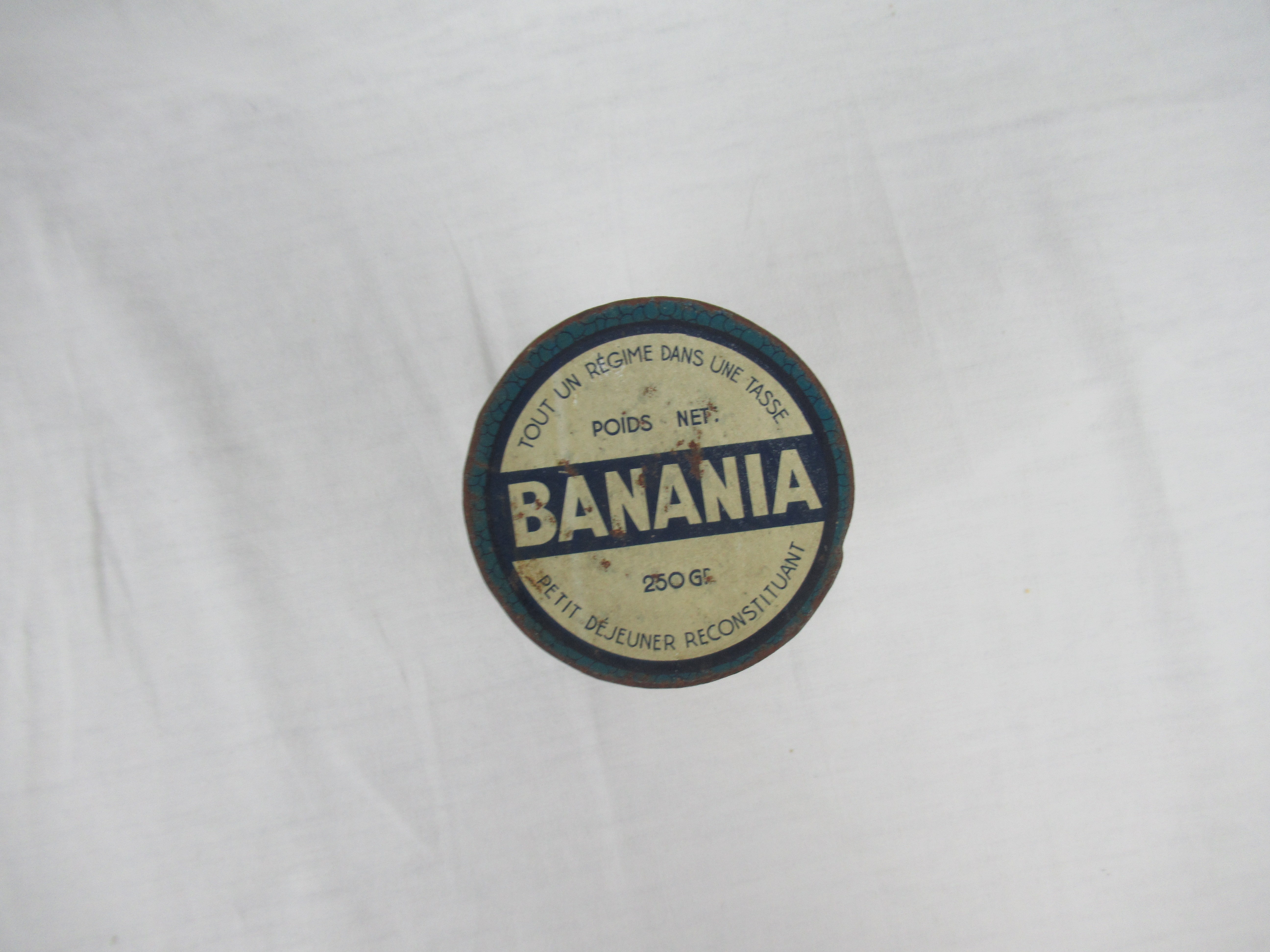Voir photo 2 de Boîte publicitaire Banania Boîte publicitaire Banania État correct - Vue 2 -