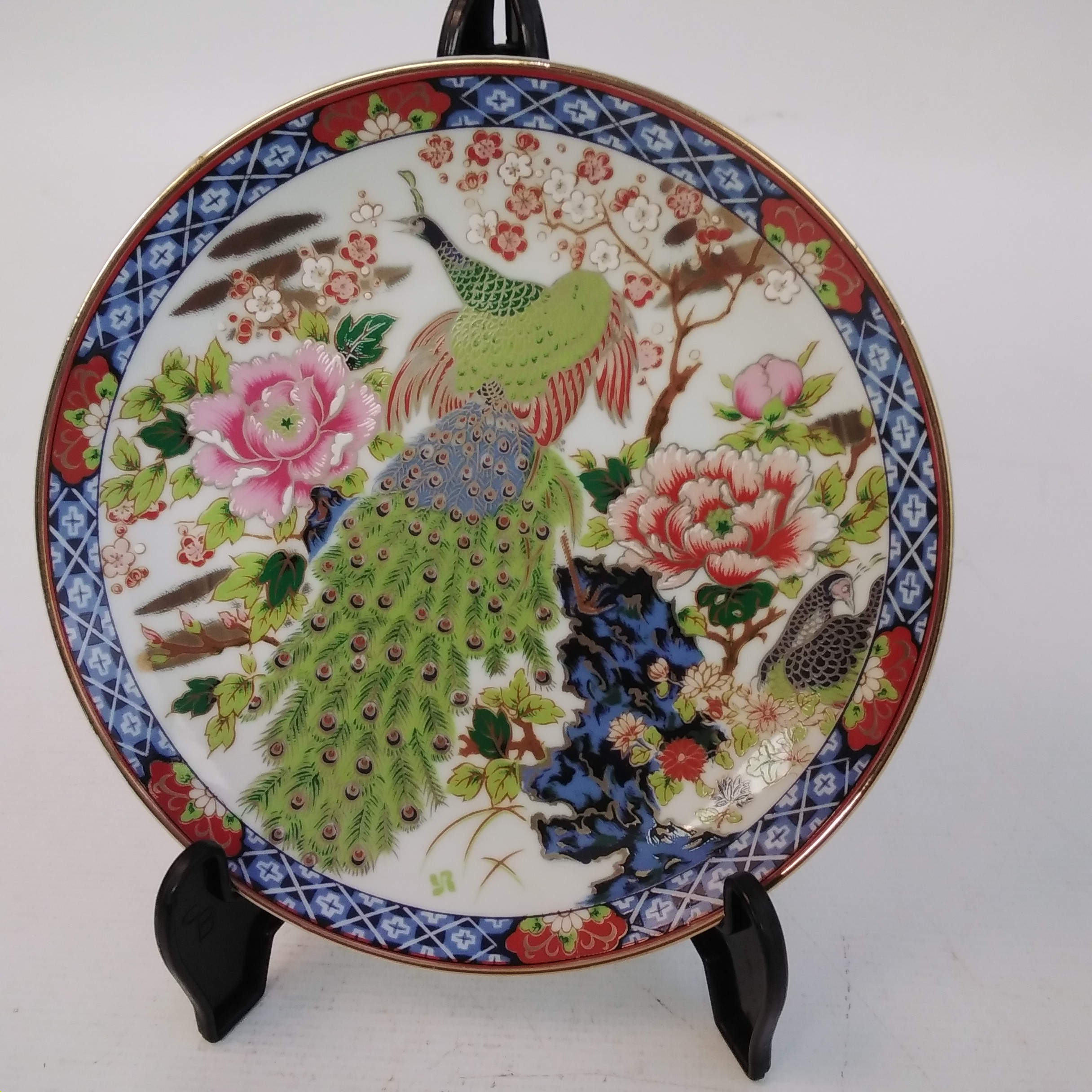Deux assiettes décoratives - Japon Bon état - Vue 4 - 