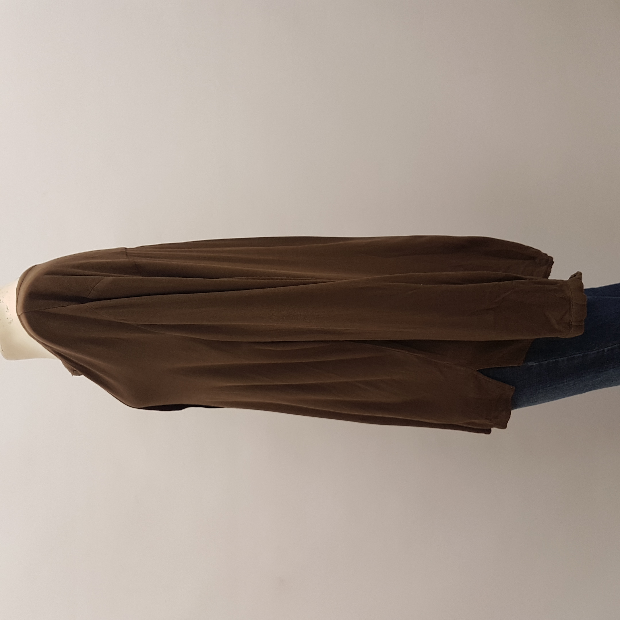 Pull de fêtes marron avec fils d'argent et petits clous brillants - Bréal - Taille 1 - Photo 8
