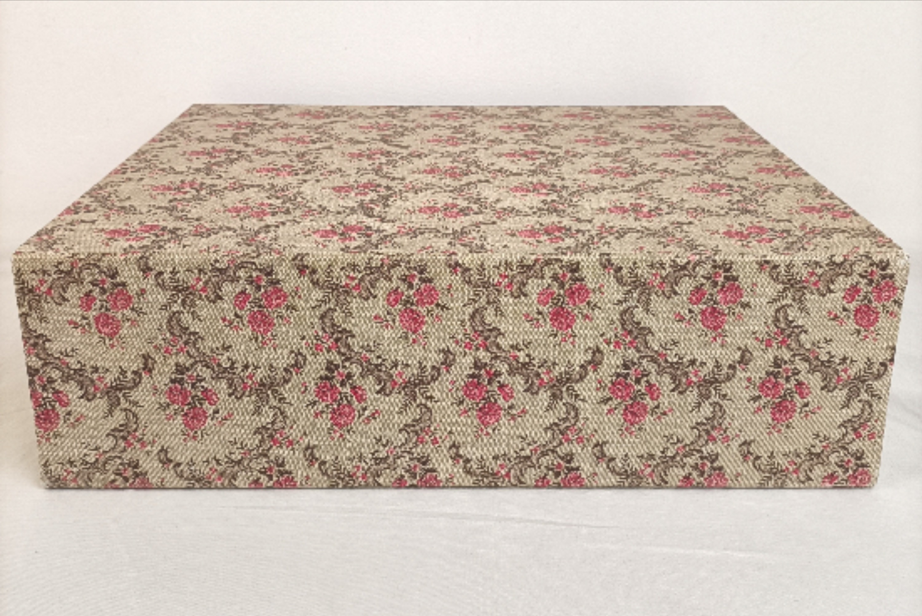 Coffret à ménagère double tiroirs fleuri Vintage + ménagère 62 pièces (inox) - Bon état - Photo 16