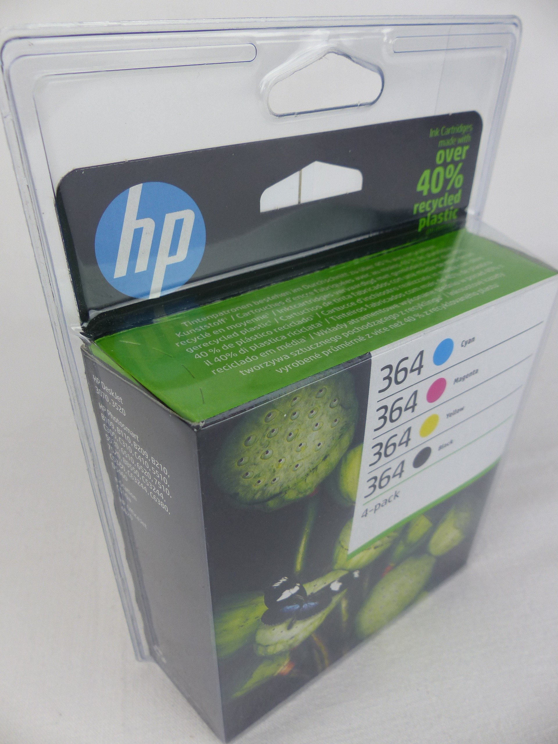 HP 364 pack de 4 cartouches d'encre noir/cyan/magenta/jaune authentiques - Comme neuf - Photo 5