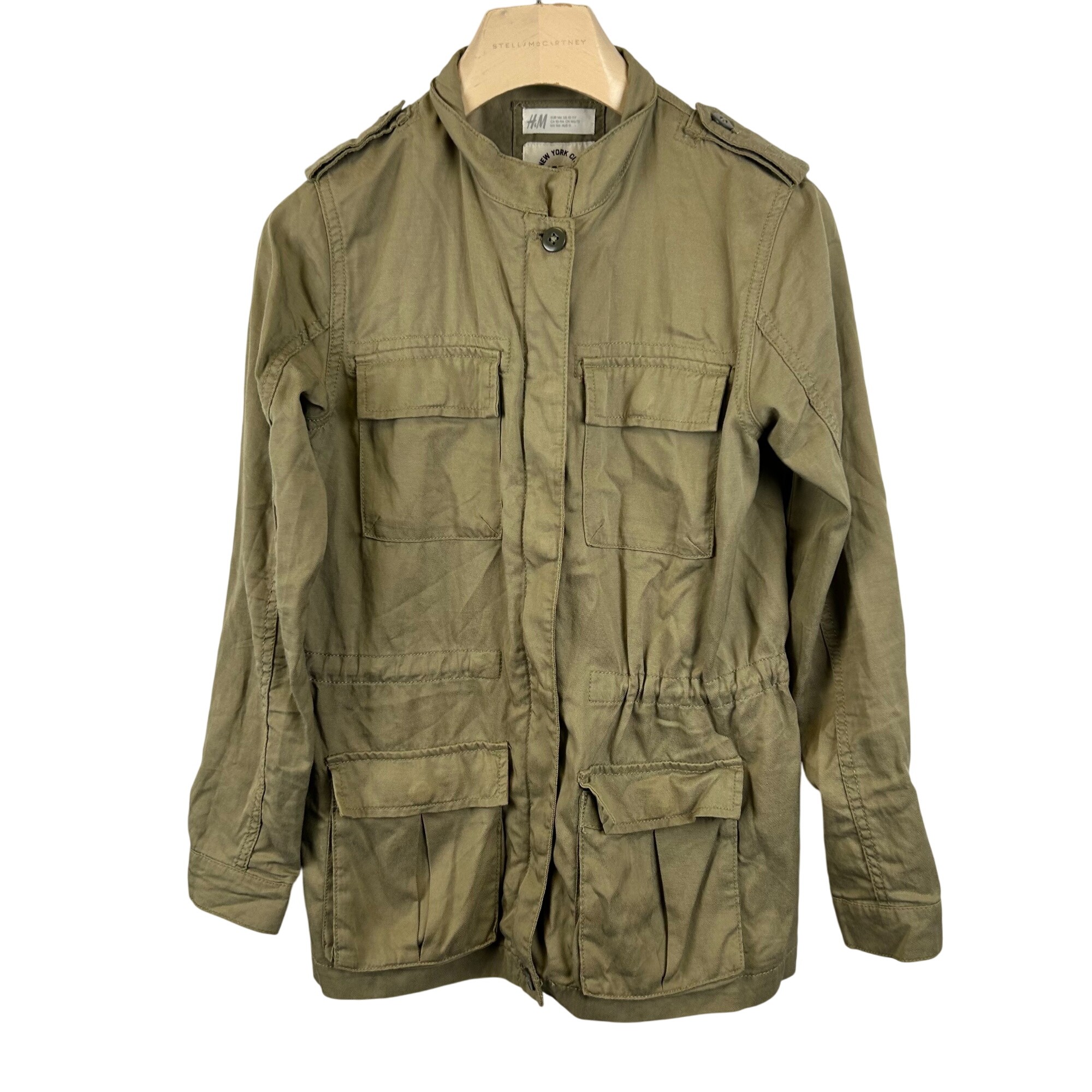 H&M - Veste kaki - Taille 38 - H&M - Modalova