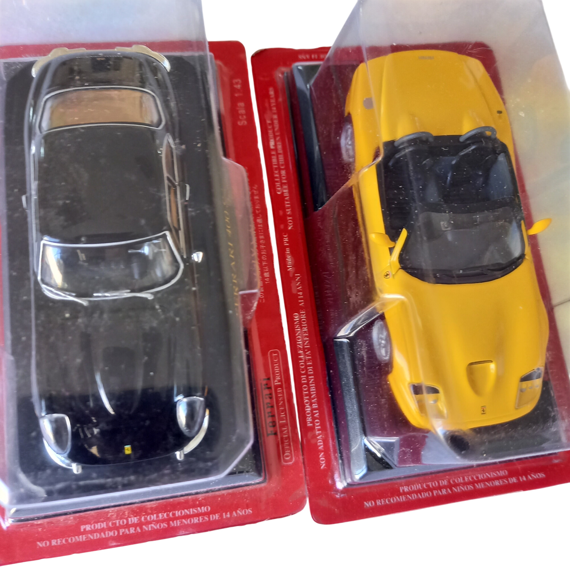 Deux voitures miniatures Collection Ferrari Comme neuf -  reconditionné disponible sur Label Emmaüs