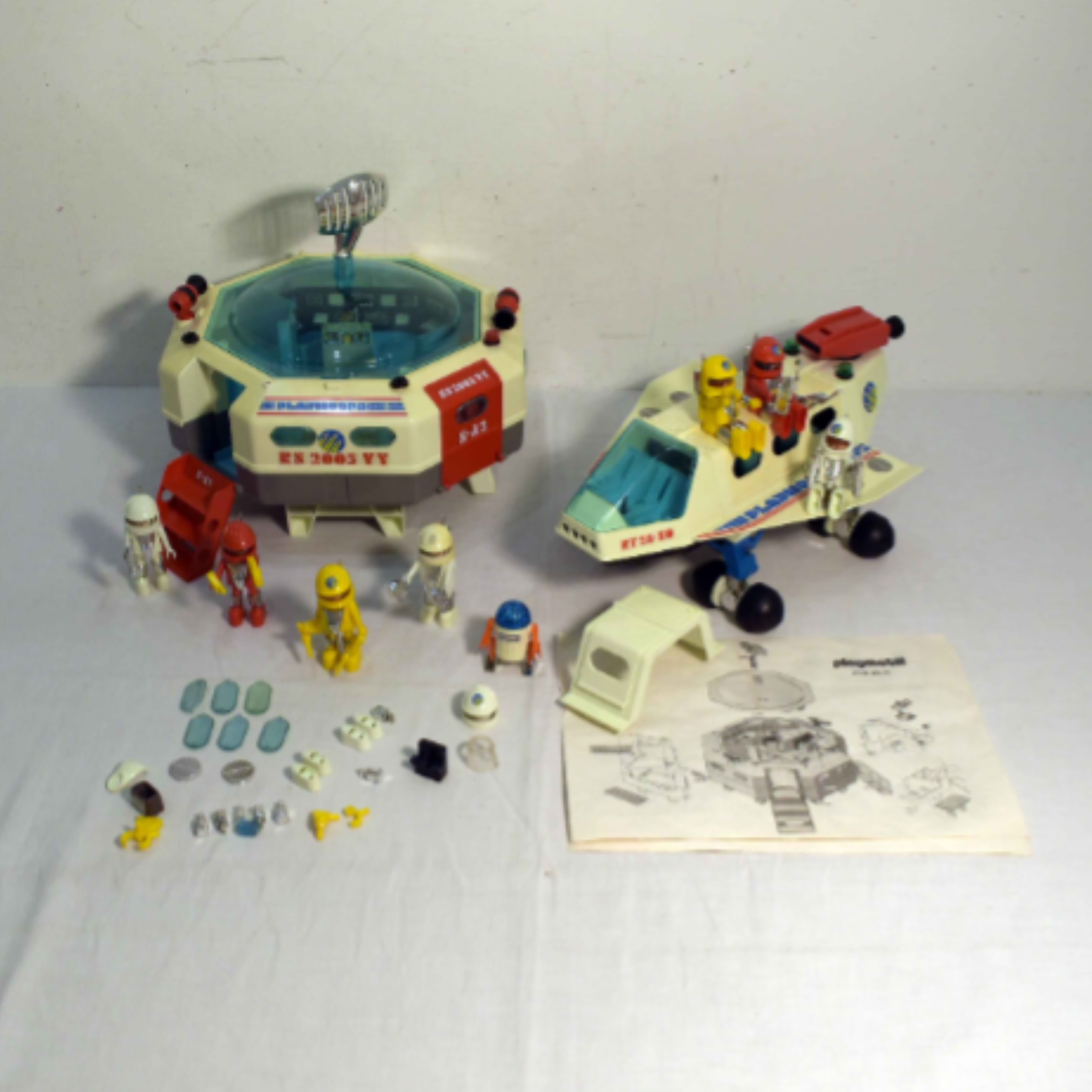 Playmospace by Playmobil™ - Station Lunaire & Navette Spatiale - Années 80 - État correct sur Label Emmaüs