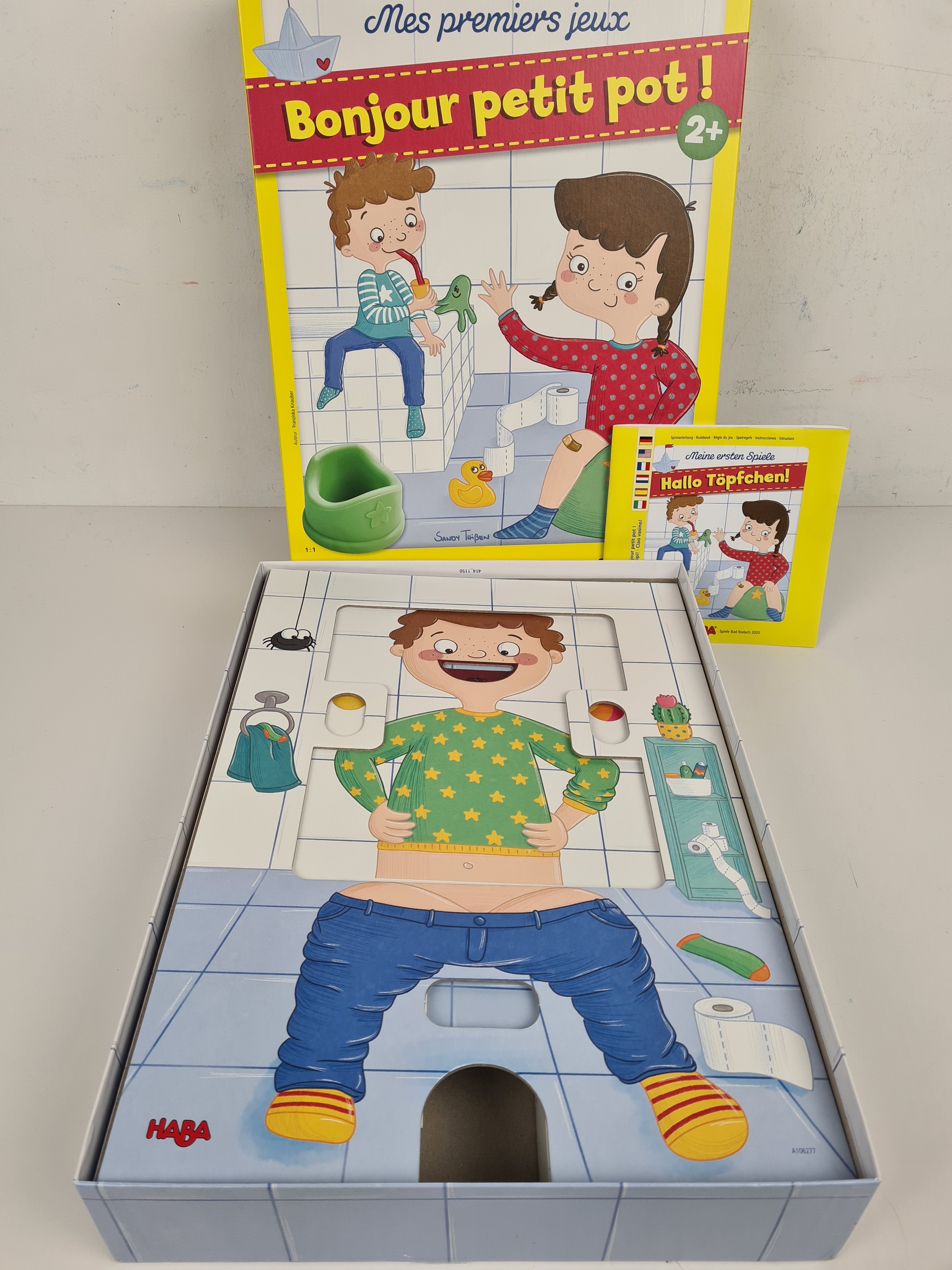 Jeu de coopératif - Bonjour petit pot ! – Haba - 2ans + Bon état - Vue 3 - 