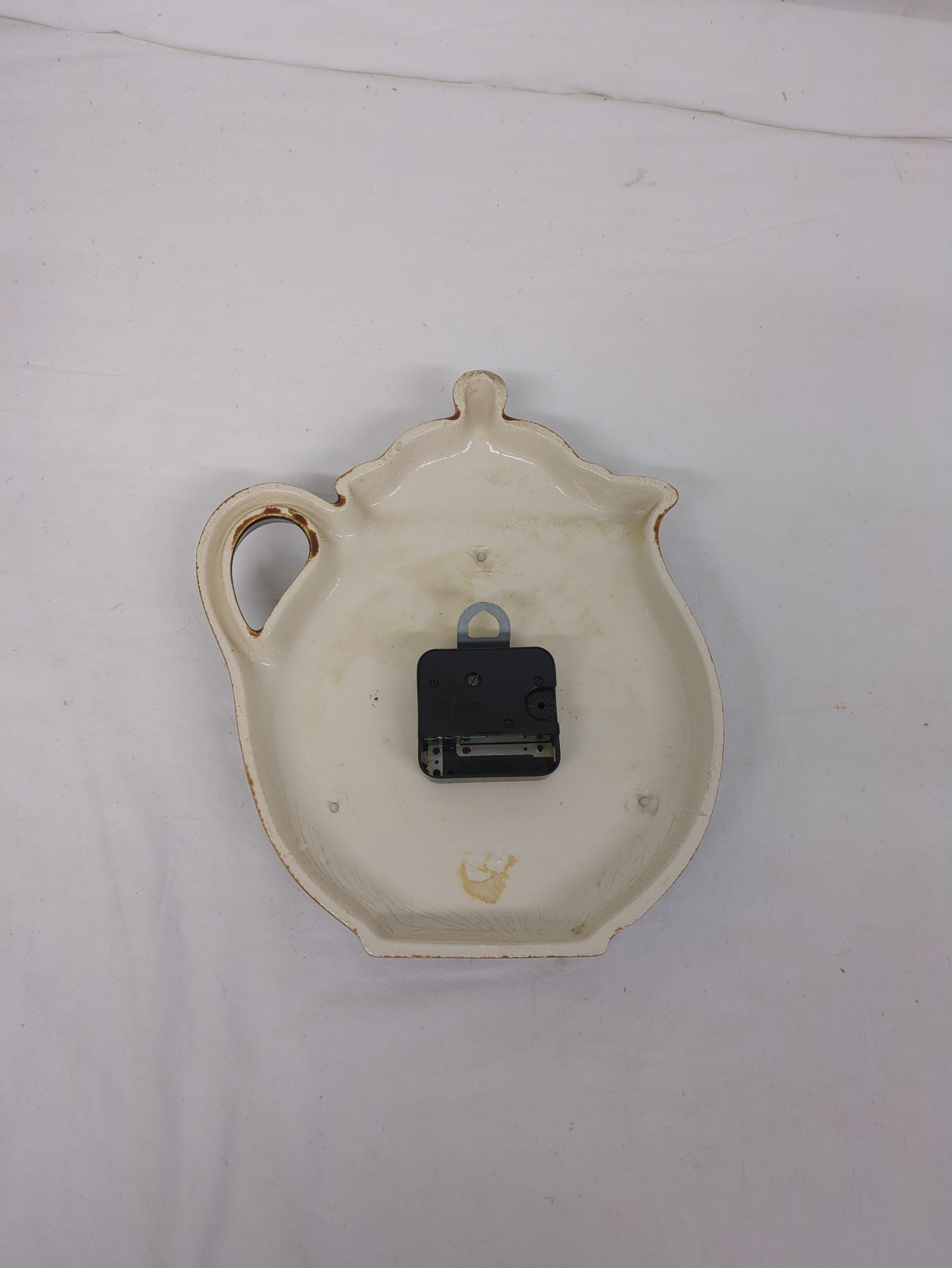 Horloge à quartz Handbemalt en céramique émaillée Très bon état - Vue 2 - 