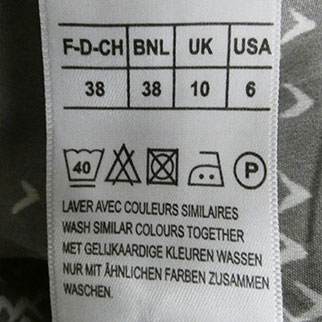 Chemisier gris imprimé - femme - DAMART - taille 38 - Photo 4