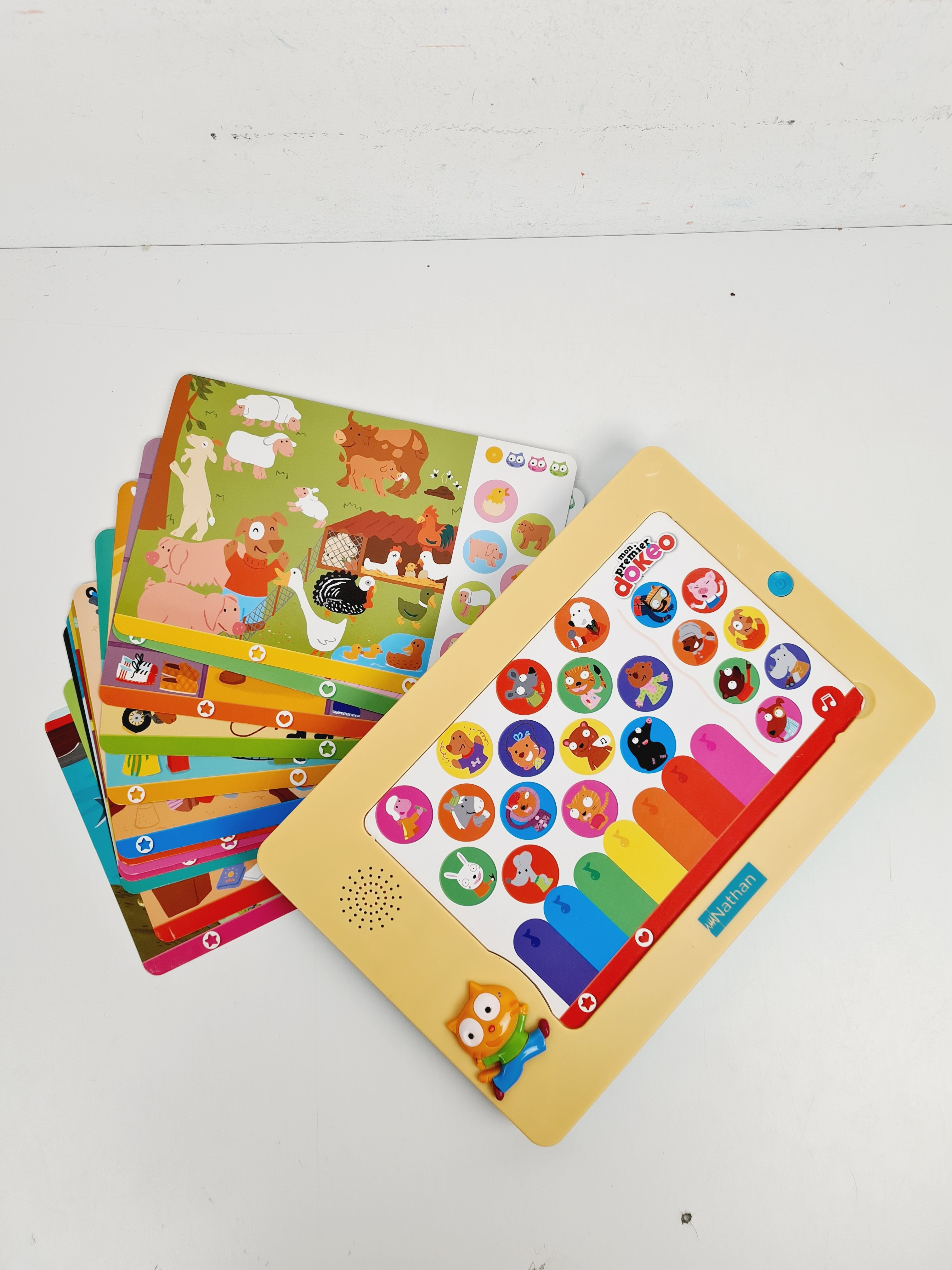 Voir photo 2 de Jeu d'éveil - Mon premier Dokéo - Nathan - 3 ans + Jeu d'éveil - Mon premier Dokéo - Nathan - 3 ans + Bon état - Vue 2 -