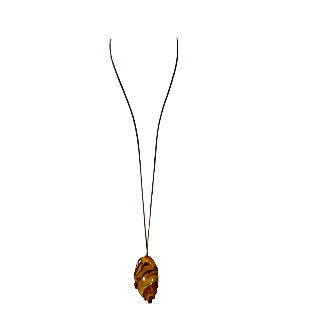 Collier pâte de verre Bon état -  reconditionné disponible sur Label Emmaüs
