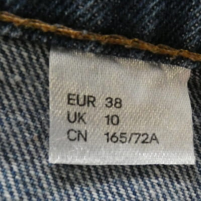 Jupe bleue en jeans - Femme - H&M Divided - Taille 38 - Photo 5