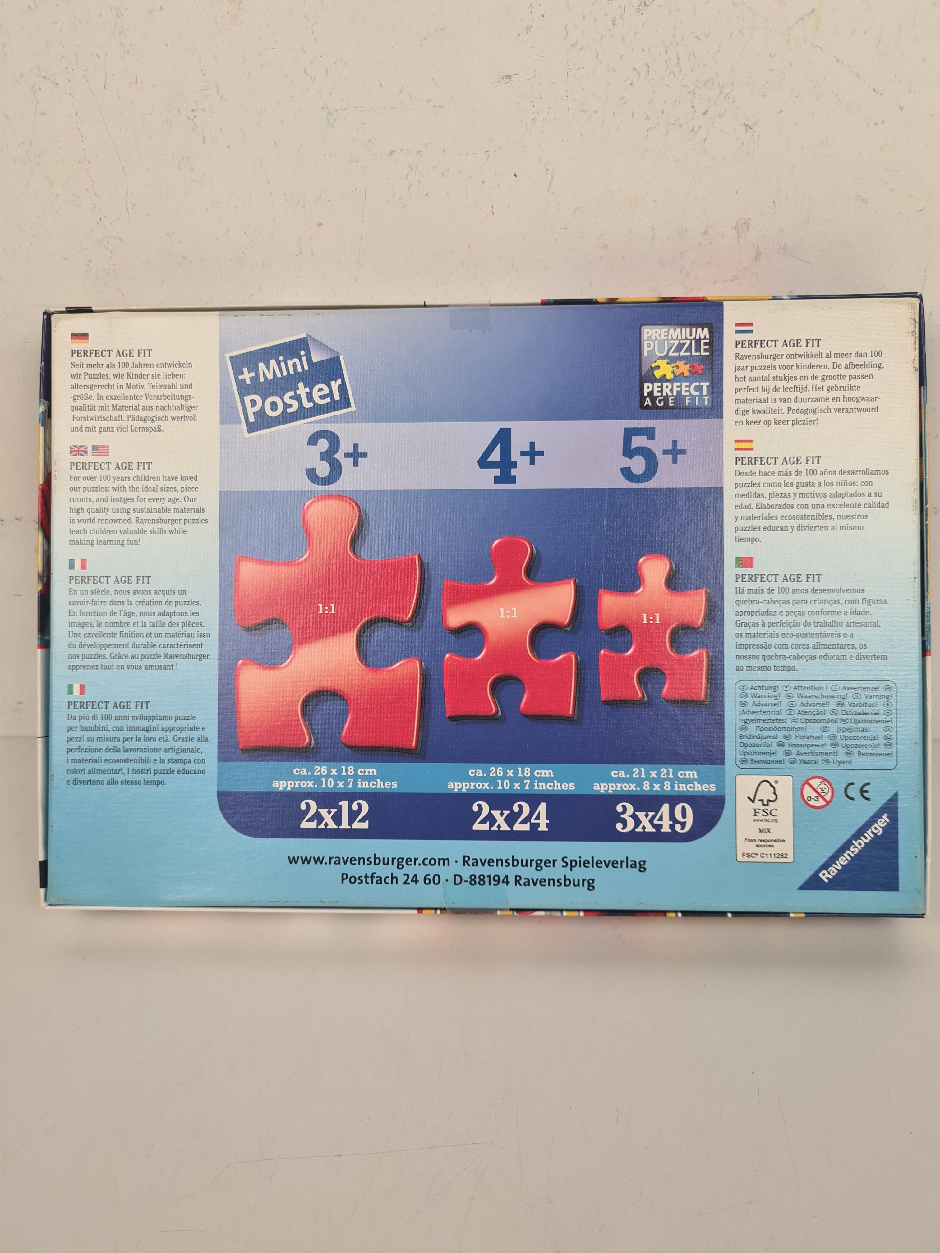 Puzzle - Spider-man ultimate - L'équipe des héros - 45pièces - Nathan - Photo 3