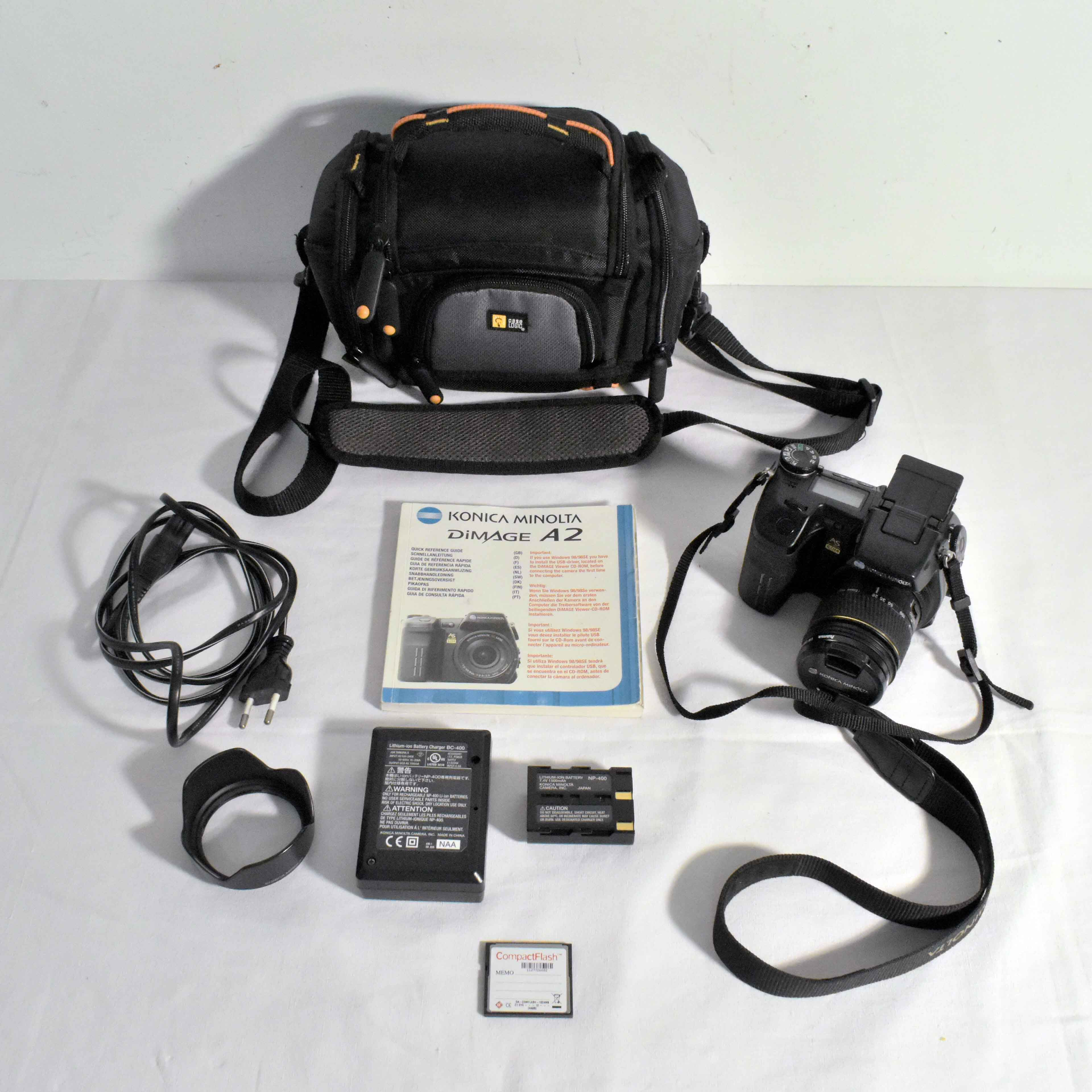 Konica® Minolta® Dimage A2 - Pack Complet Prêt à Utiliser - Bon état sur Label Emmaüs