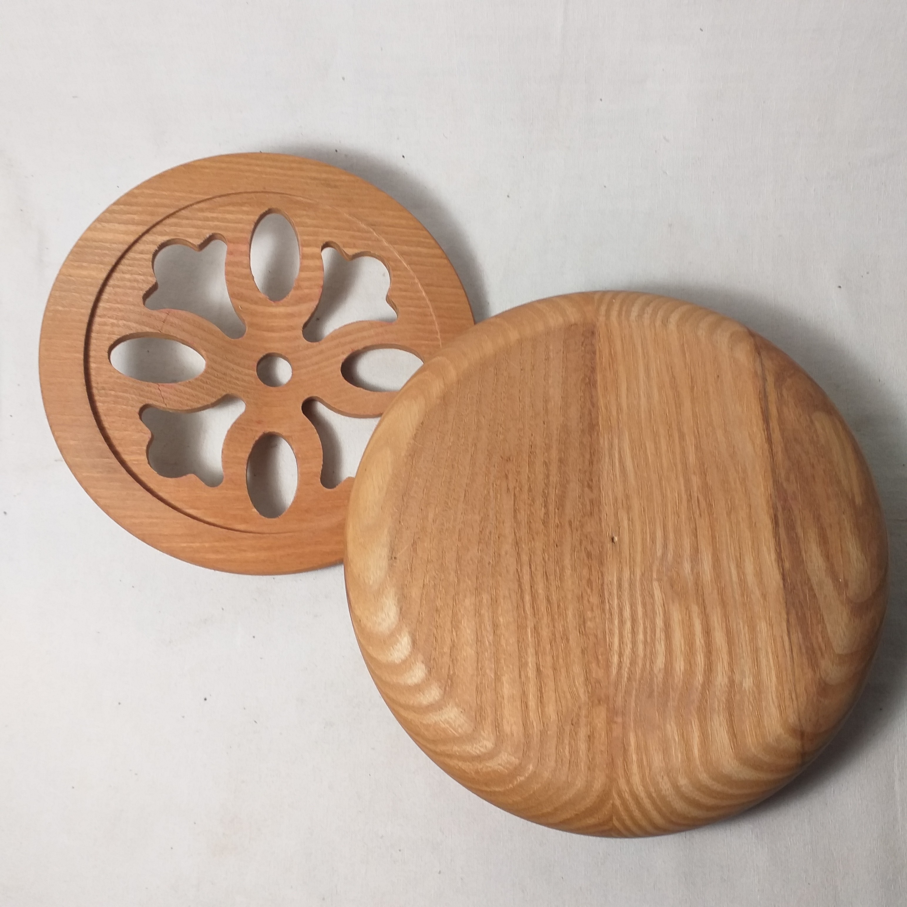 Boîte en bois pour pot pourri 18 cm - Photo 2