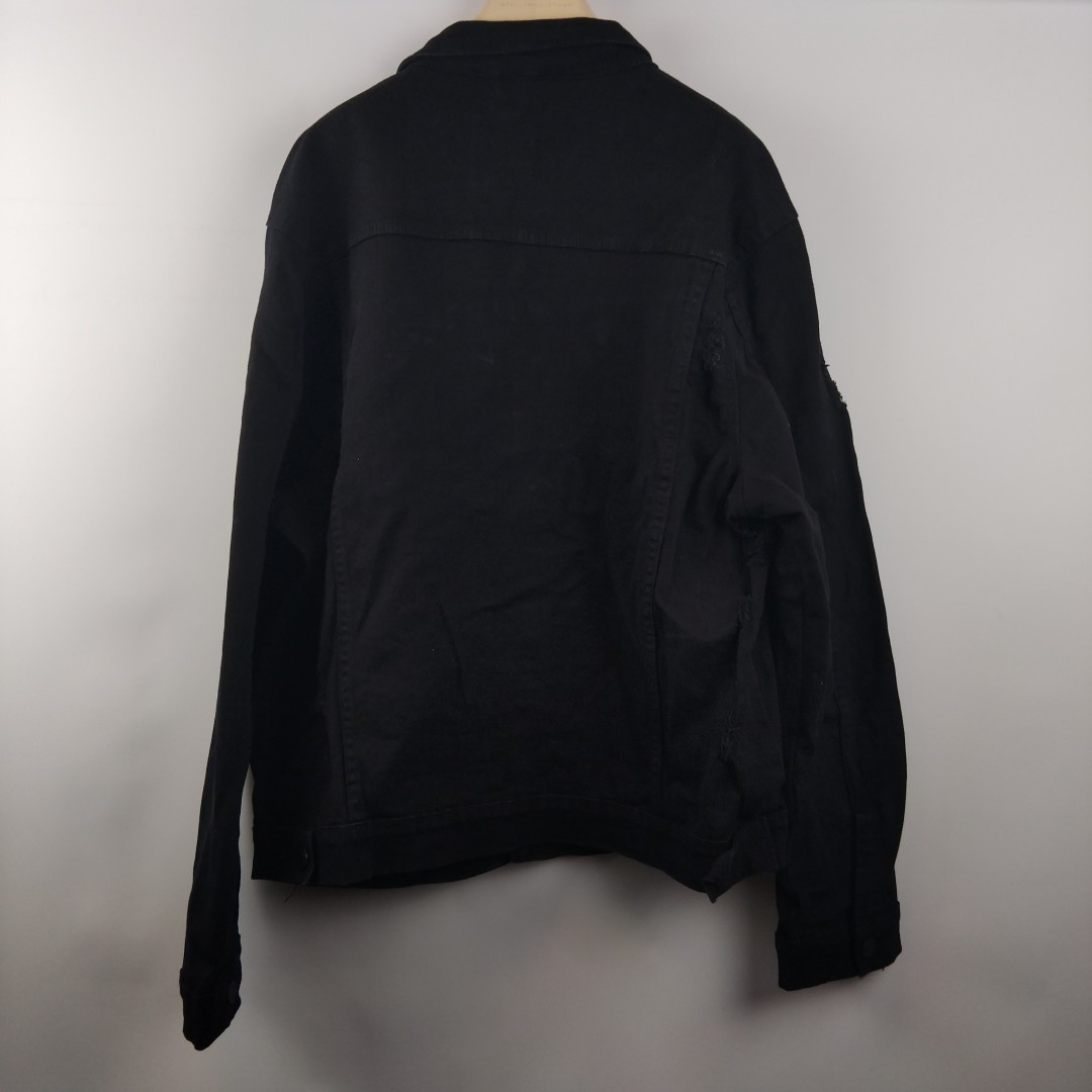 Xr Xray Jeans - veste en jeans noire en coton - Taille 2XL - Photo 2
