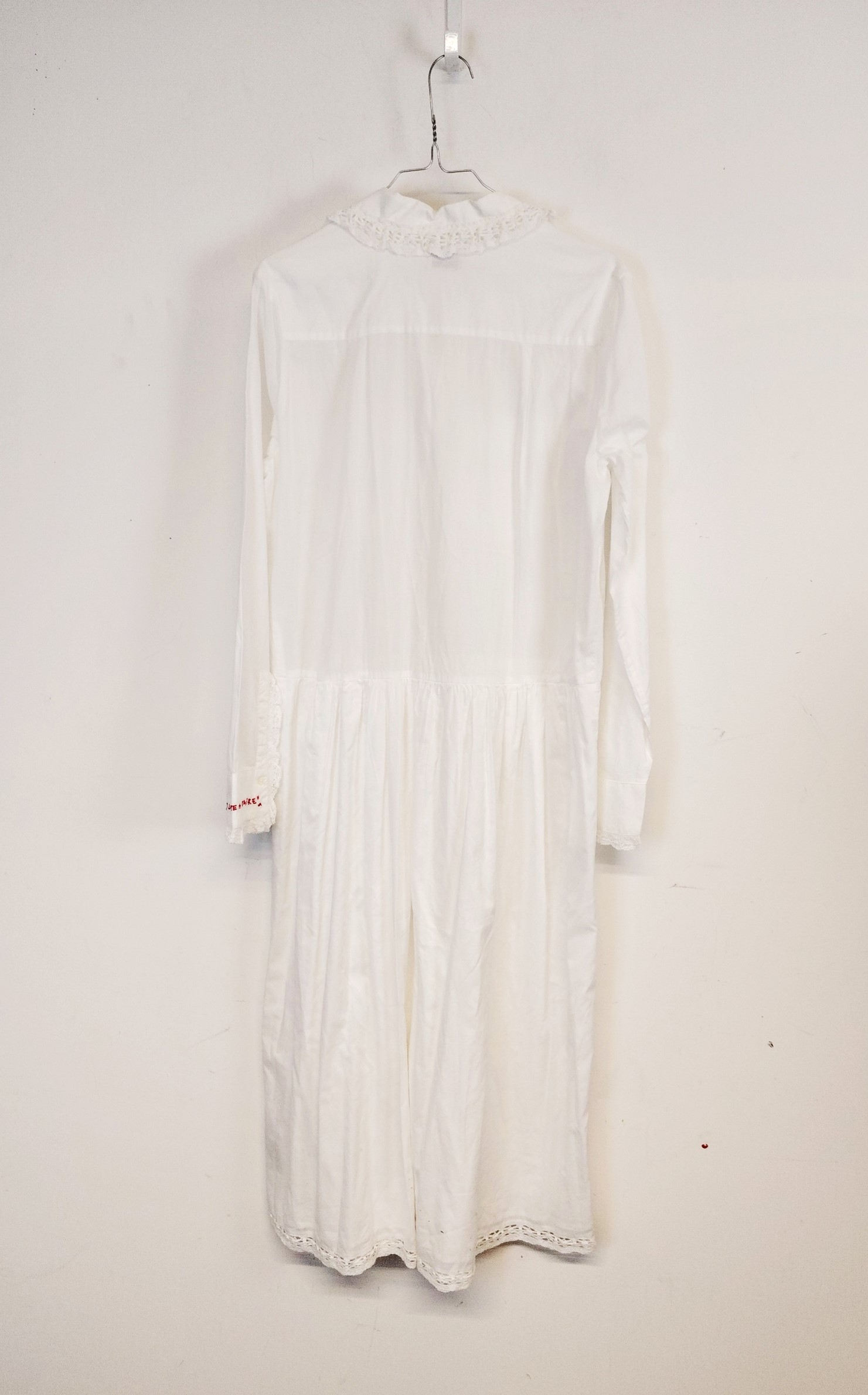 Zadig et Voltaire Robe Chemise blanche avec galon - Taille M - Photo 10