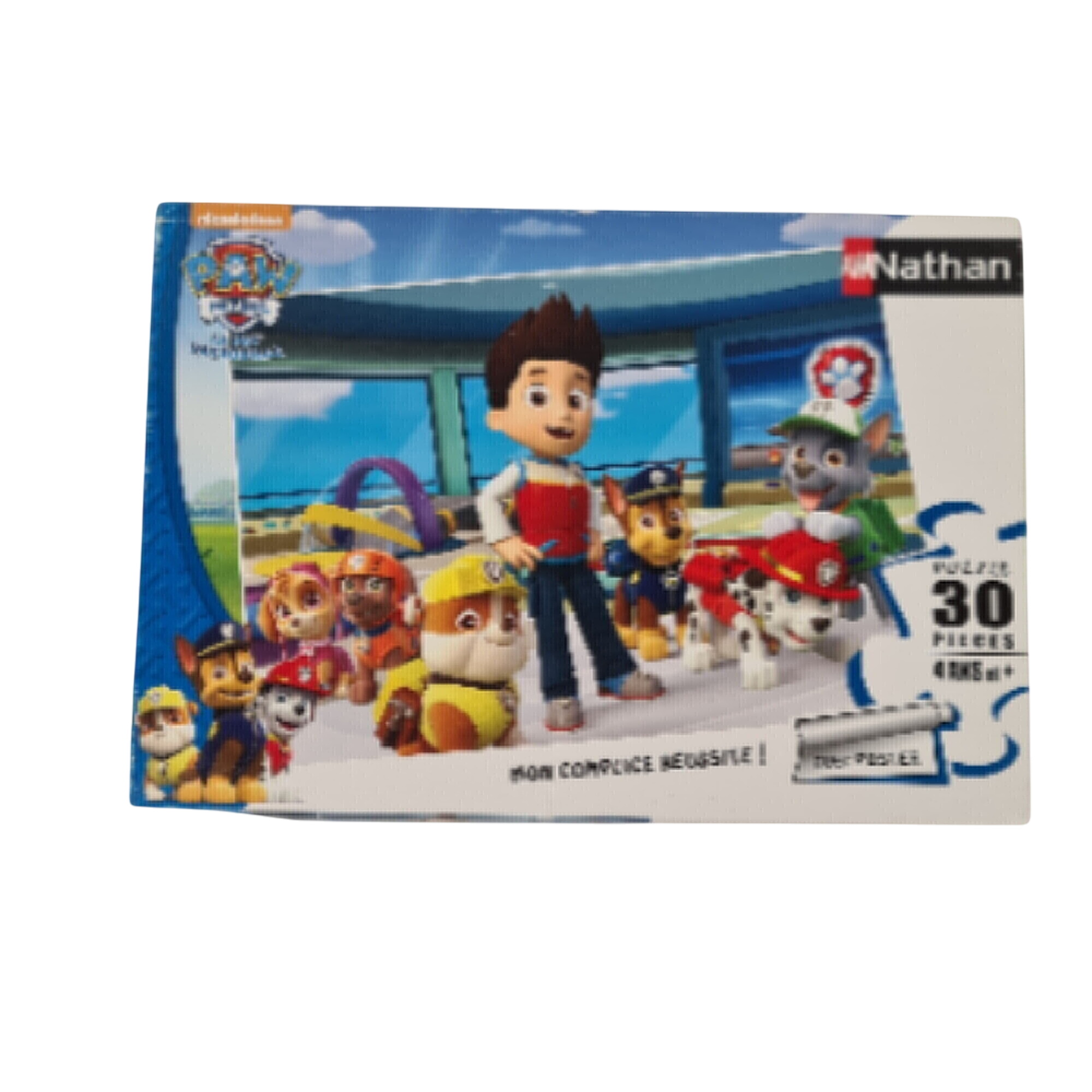 Puzzles 30 pièces - Paw Patrol - Mon complice réussite ! - Nathan - 4 ans+ - Photo 0