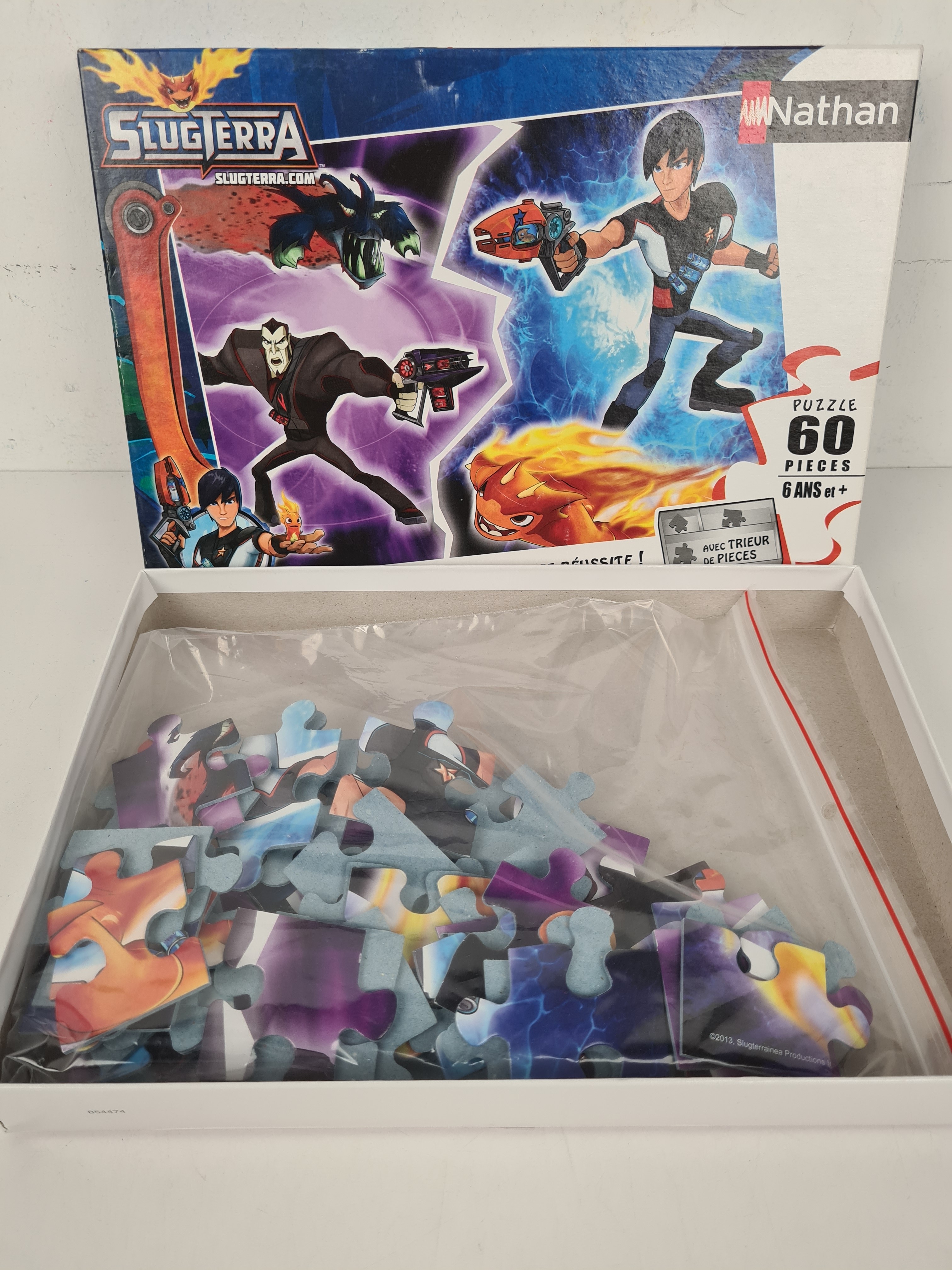 Puzzle 60 pièces - Slugterra - Nathan - 6 ans + - Photo 2