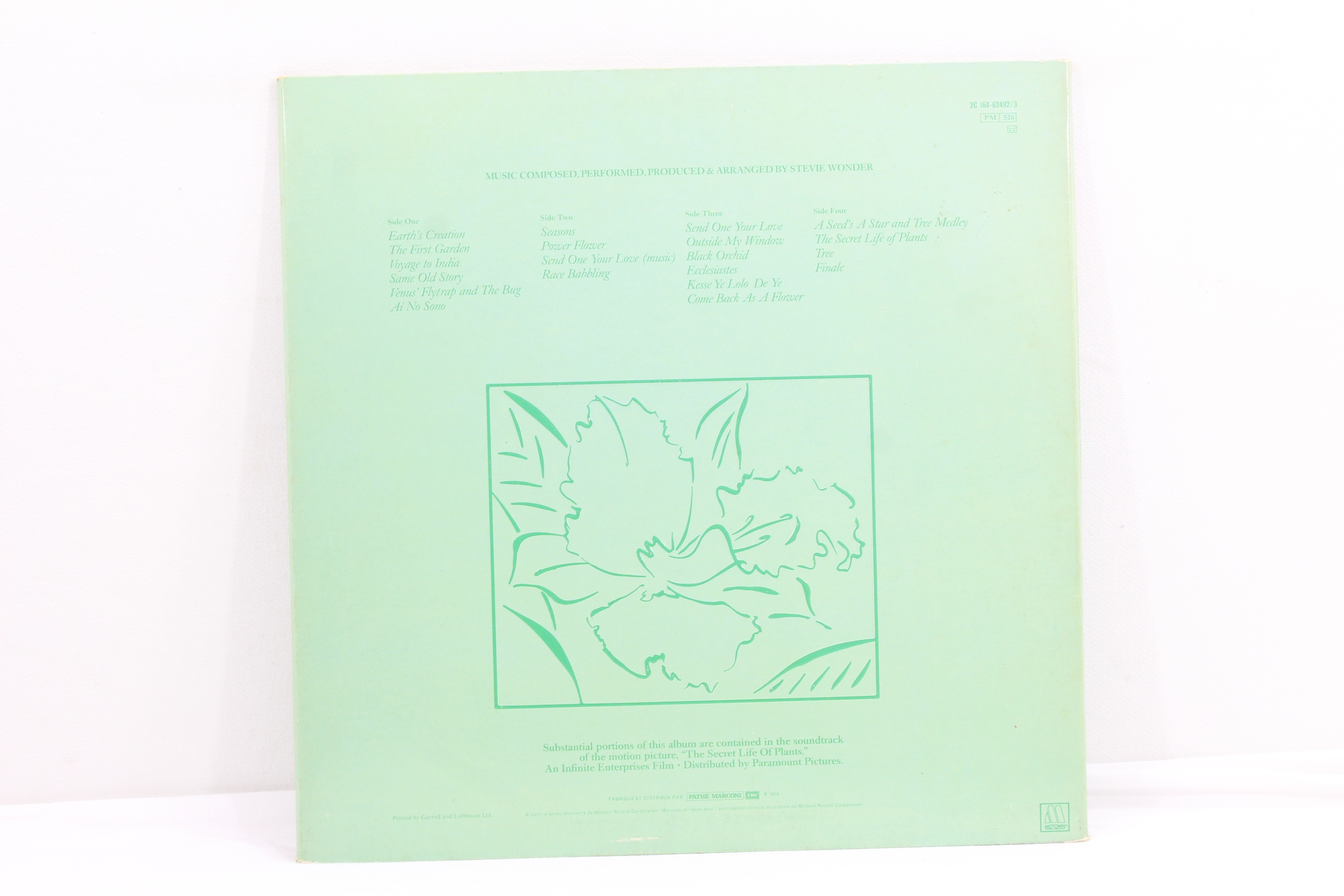 Voir photo 2 de Vinyle 33T Stevie Wonder / Journey Through The Secret Life Of Plants - Motown 1983 Vinyle 33T Stevie Wonder / Journey Through The Secret Life Of Plants - Motown 1983 Bon état - Vue 2 -