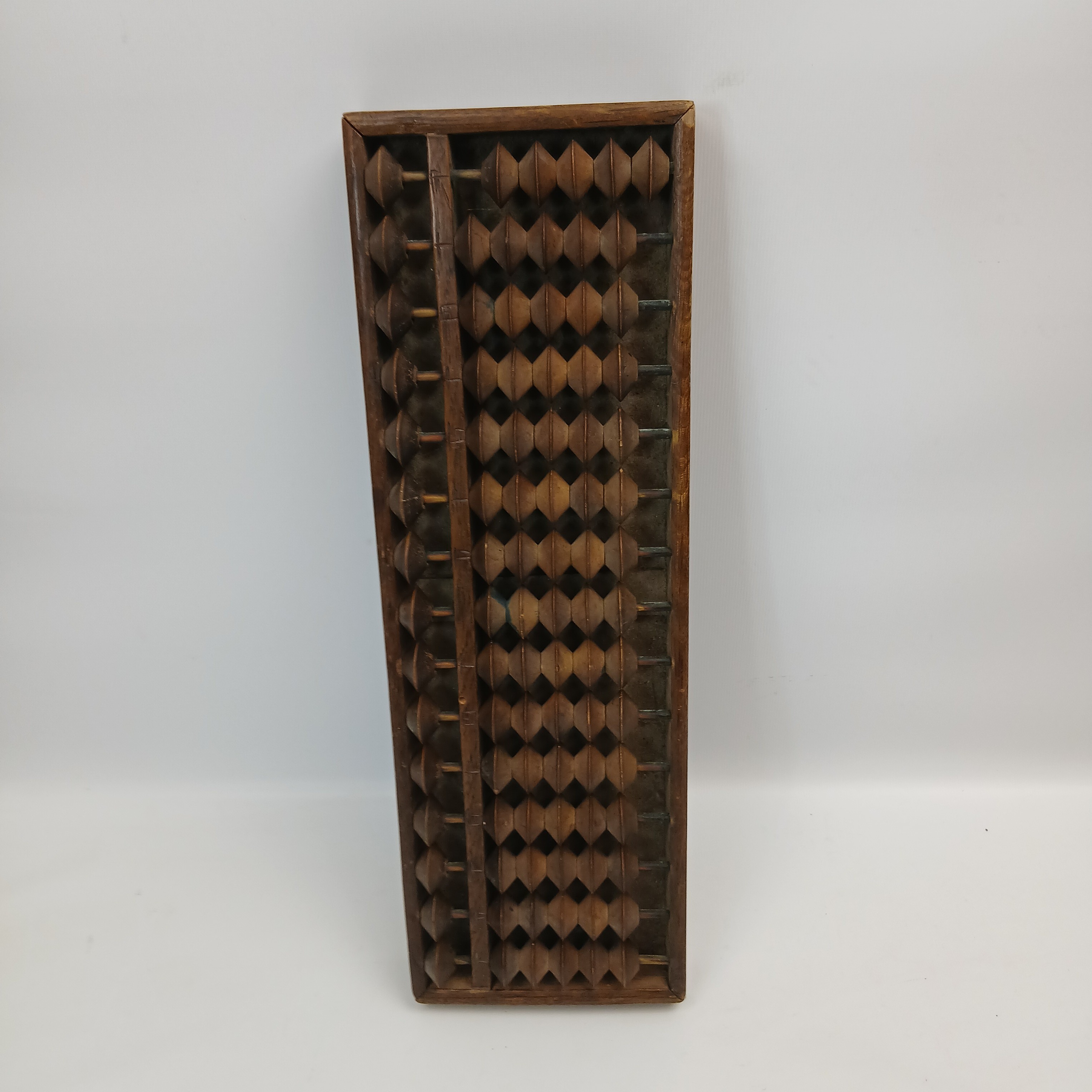 Boulier ancien style Soroban japonais en bois État correct - Vue 2 - 