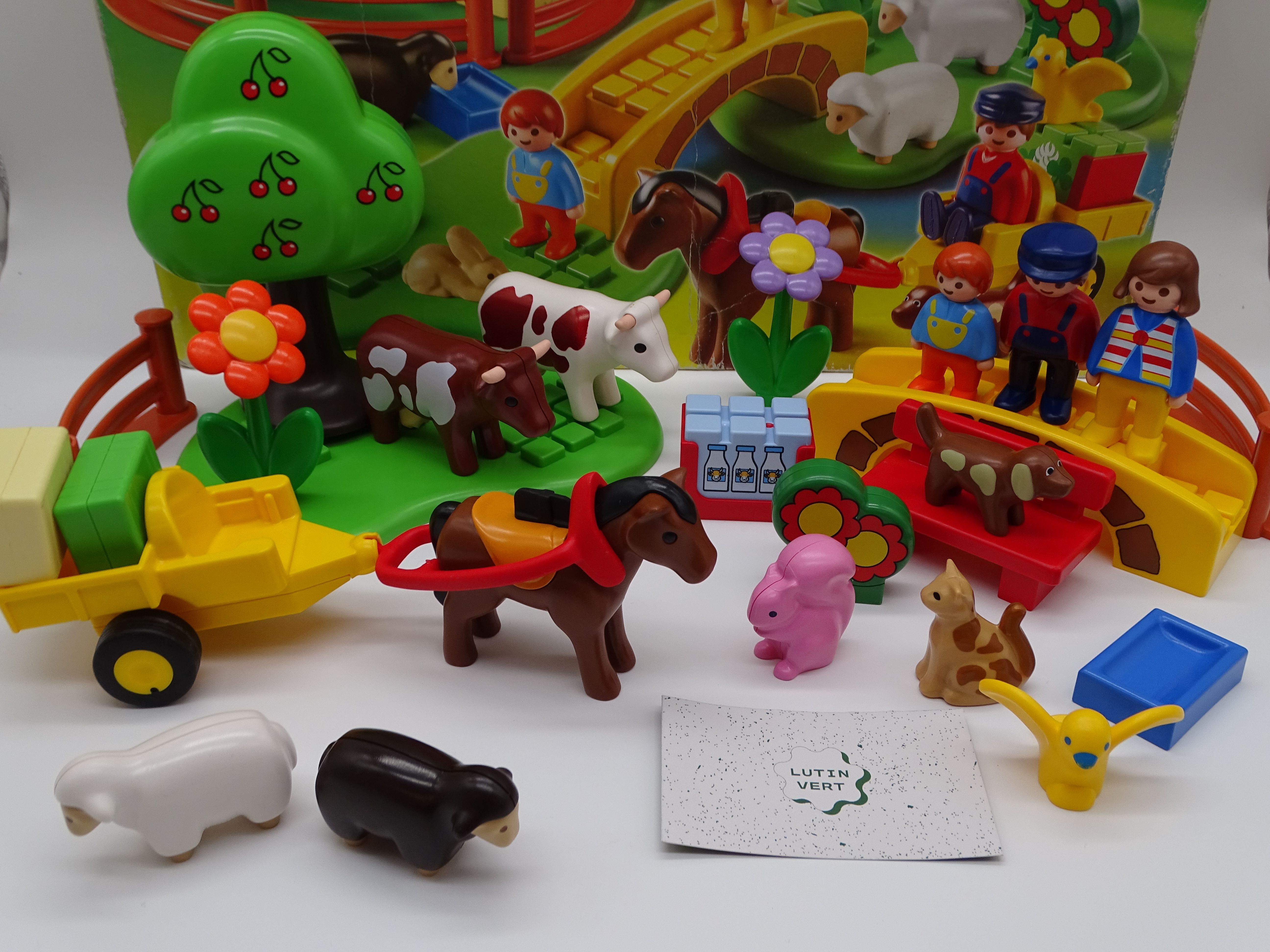 Playmobil 1 2 3 « Coffret Famille à la campagne » 6770 d'occasion PLAYMOBIL - Dès 18 mois | Ref 13165 Très bon état - Vue 3 - 