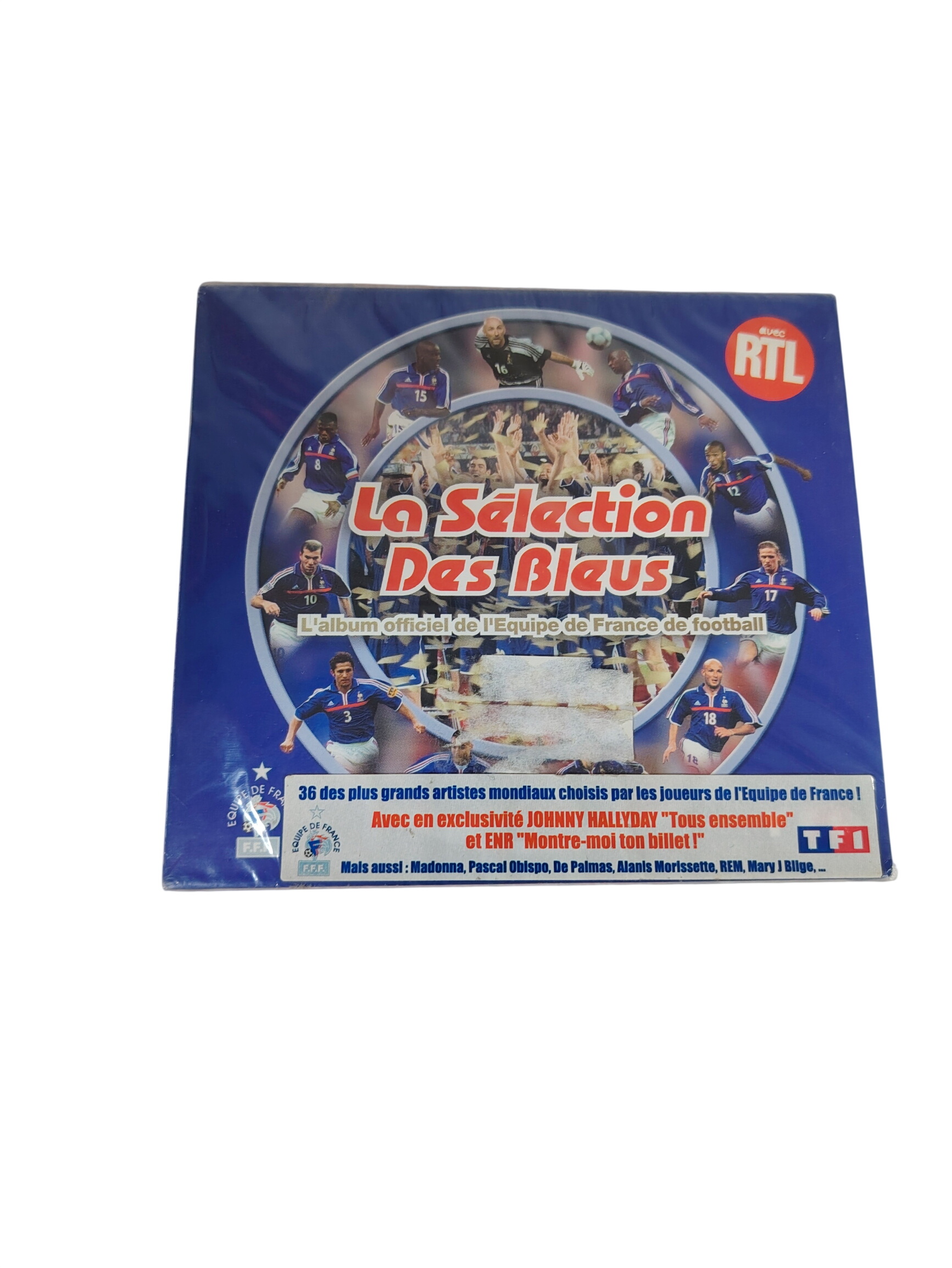 Compilation La Sélection des bleus, l'équipe de France de football 1998 Très bon état -  reconditionné disponible sur Label Emmaüs