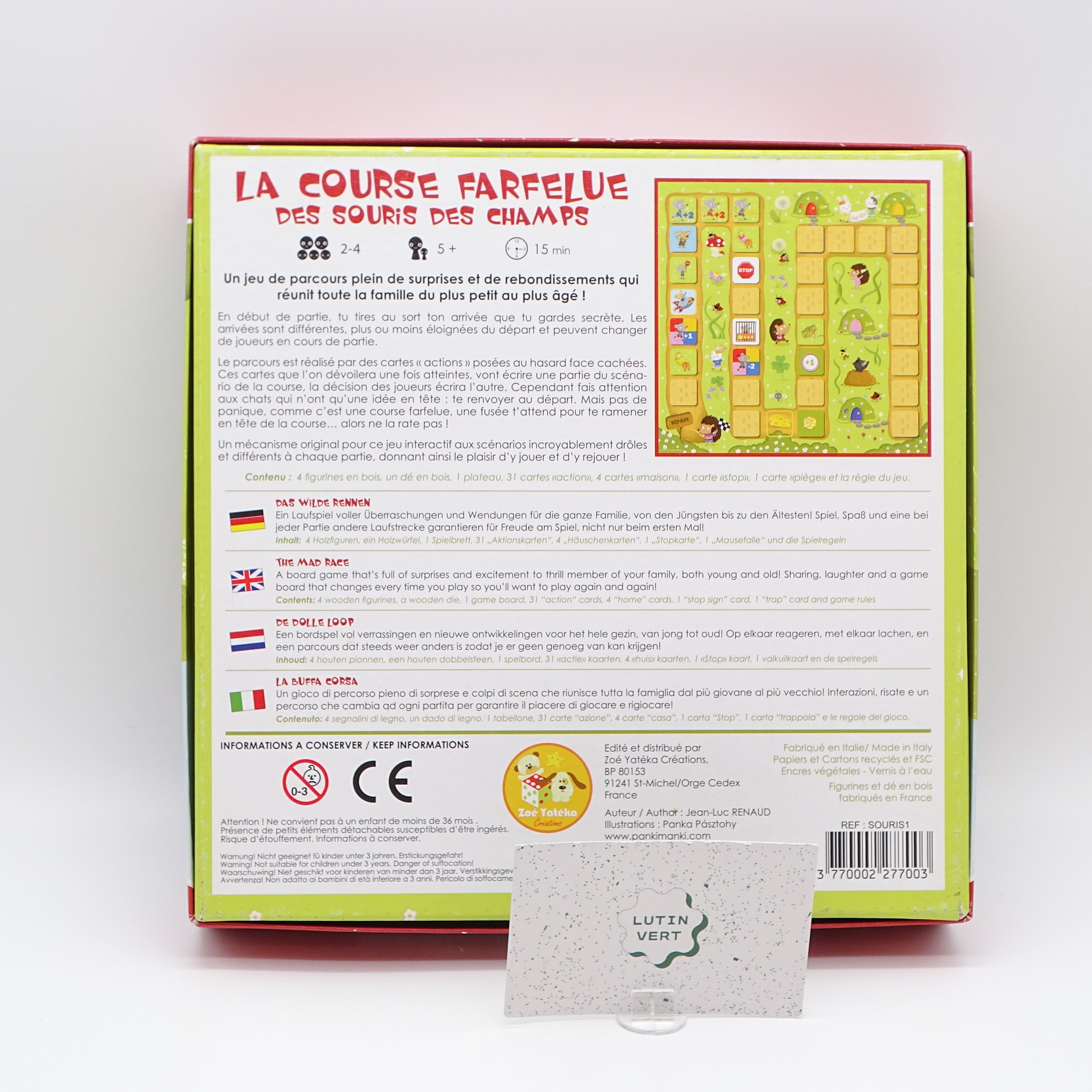 La course farfelue ZOÉ YATEKA - Dès 5 ans | Ref 14621 Très bon état - Vue 3 - 