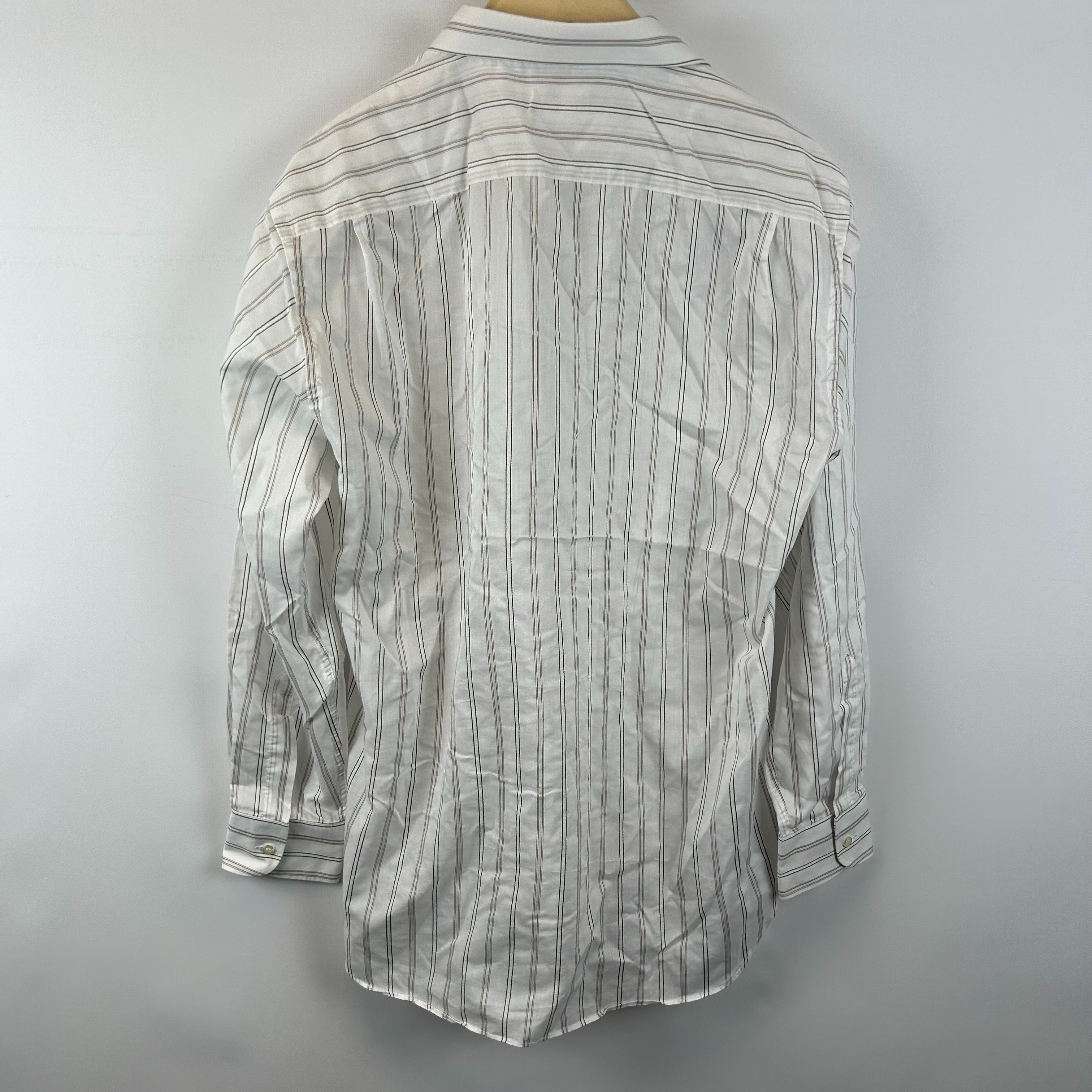 Madelios Paris - Chemise vintage à rayures verticale - Taille 48 - Photo 2